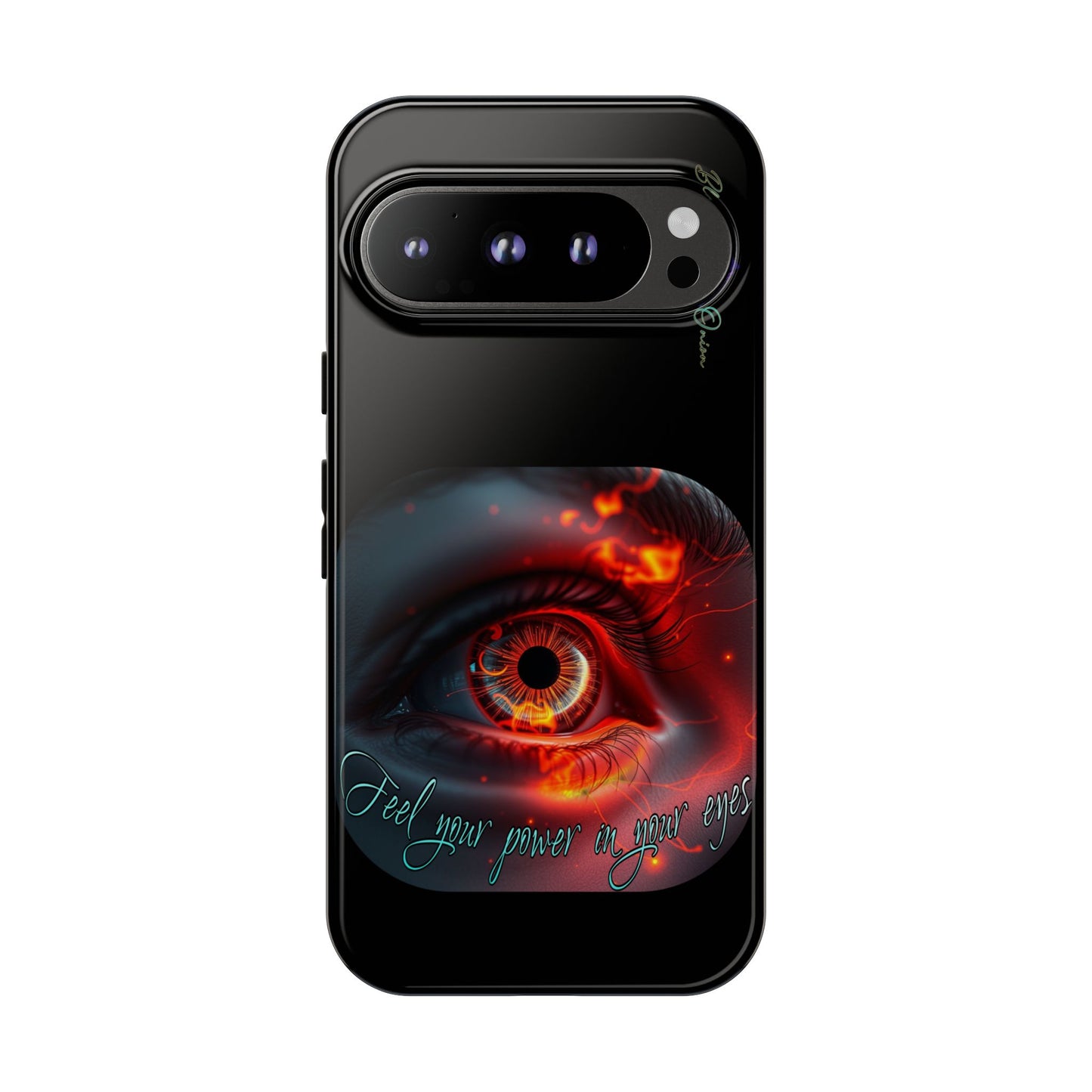 BlackOnion Brand New Phone Case - with Motivational Workout Motif ’Feel your power ‘💪🔥🫵