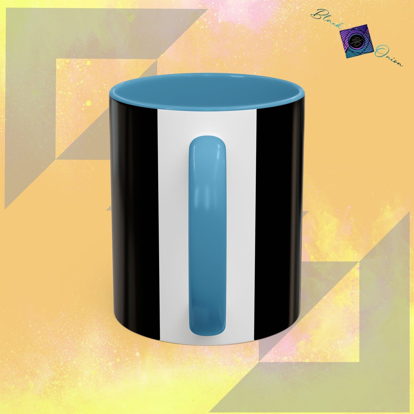 BlackOnion Coffee Mug 2 with Workout Motif โI Can Do It V2โ๐ซต๐ฅ๐ช