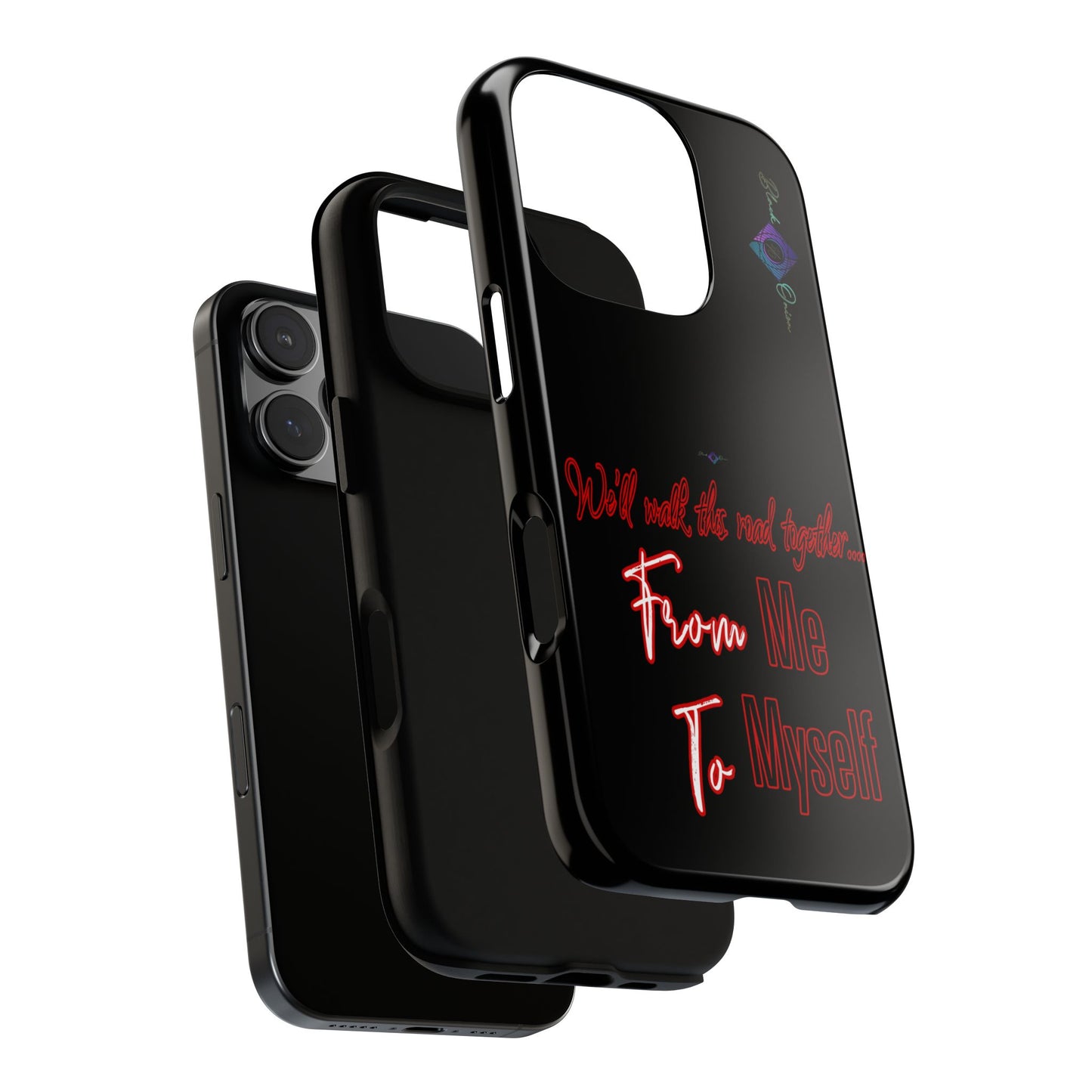 BlackOnion Brand New Phone Case - with Motivational Workout Motif’We’ll walk ‘💪🔥🫵