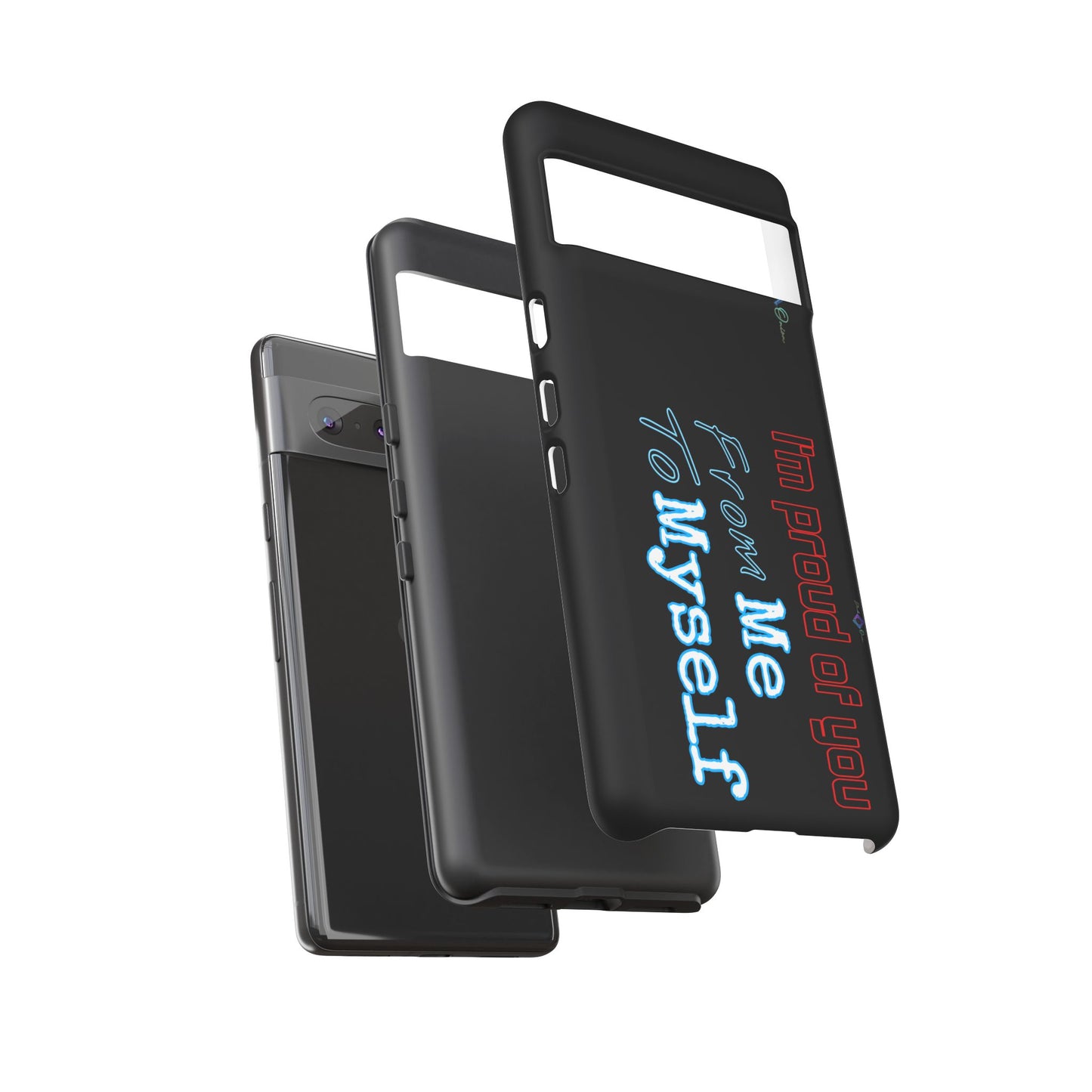 BlackOnion Brand New Phone Case - with Motivational Workout Motif’I’m proud of you ‘💪🔥🫵