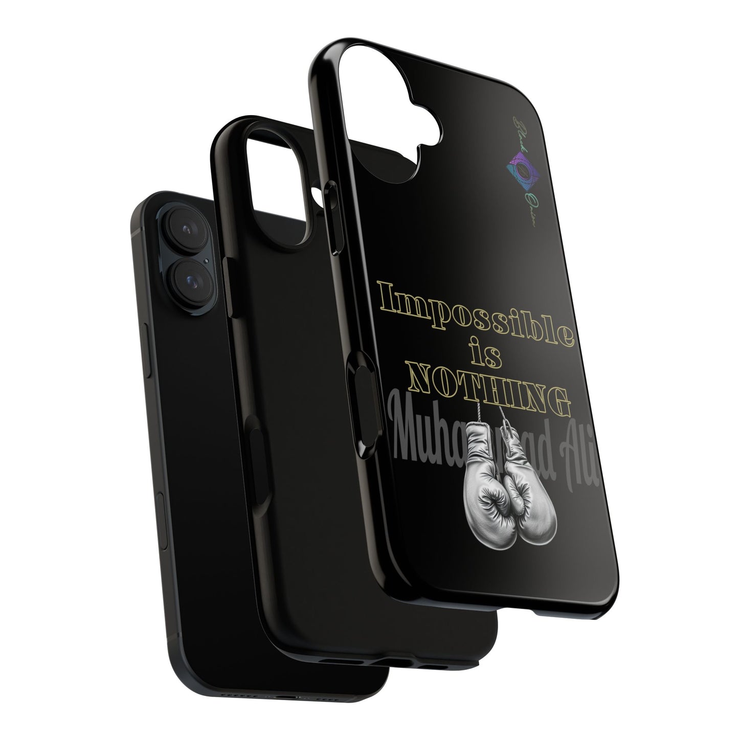 BlackOnion Brand New Phone Case - with Motivational Workout Motif ’Impossible ‘💪🔥🫵