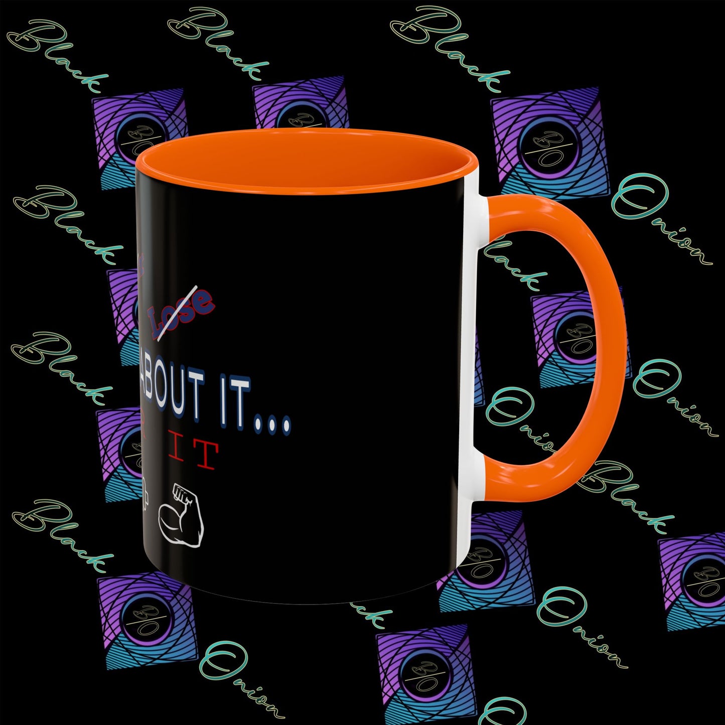 BlackOnion Coffee Mug - 11oz with ‘Don’t think about it’🔥💪🫵