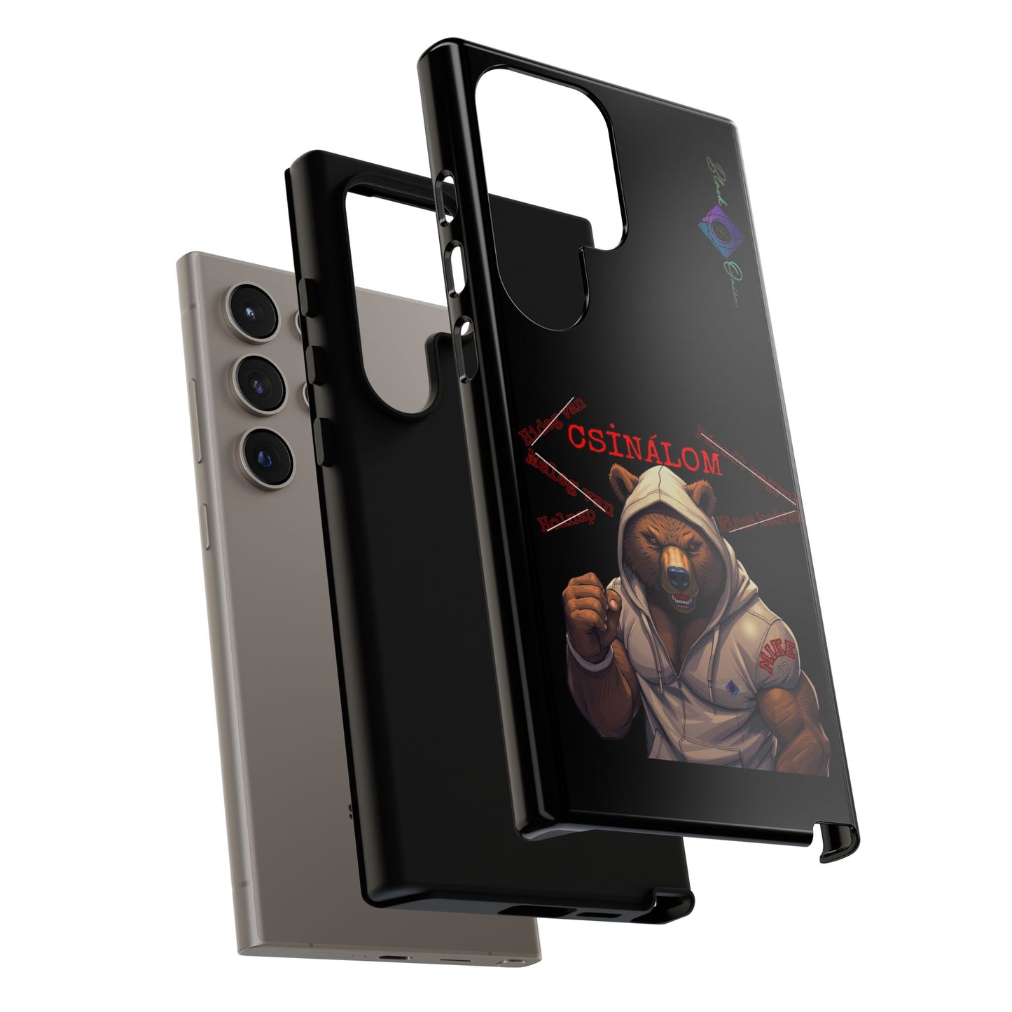 BlackOnion Brand New Phone Case - with Motivational Workout Motif ‘Csinálom ‘💪🔥🫵