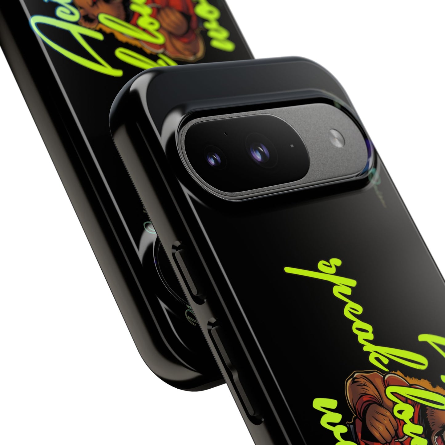BlackOnion Brand New Phone Case - with Motivational Workout Motif ‘Actions speak lauder ‘💪🔥🫵
