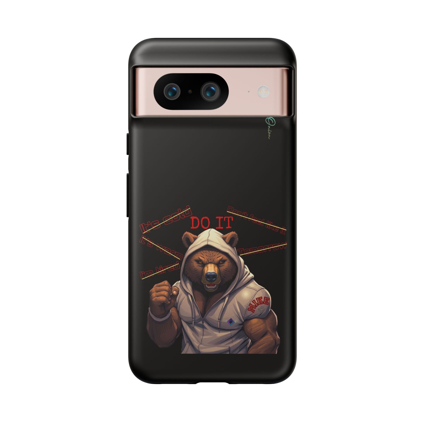 BlackOnion Brand New Phone Case - with Motivational Workout Motif’Do it ‘💪🔥🫵