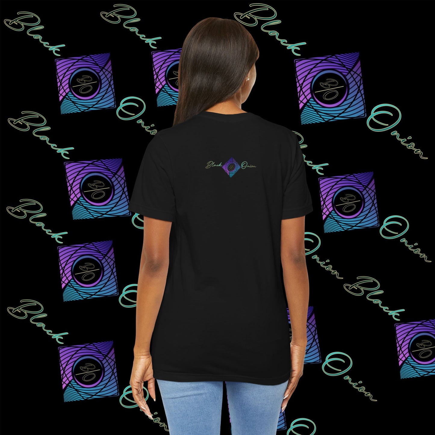 BlackOnion "Watch Me" T-Shirt with Workout Motif V4 ๐ช๐ฅ
