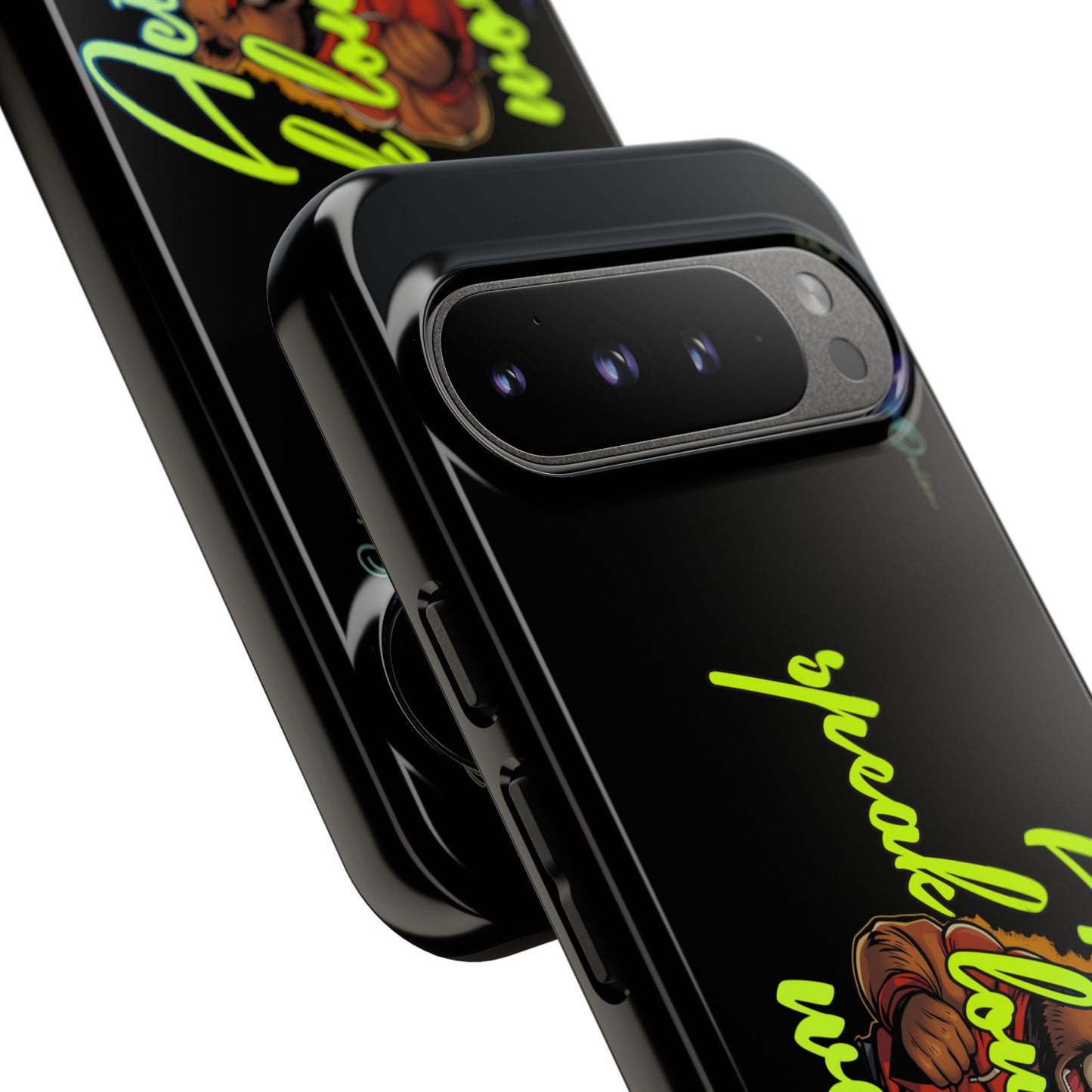 BlackOnion Brand New Phone Case - with Motivational Workout Motif ‘Actions speak lauder ‘💪🔥🫵