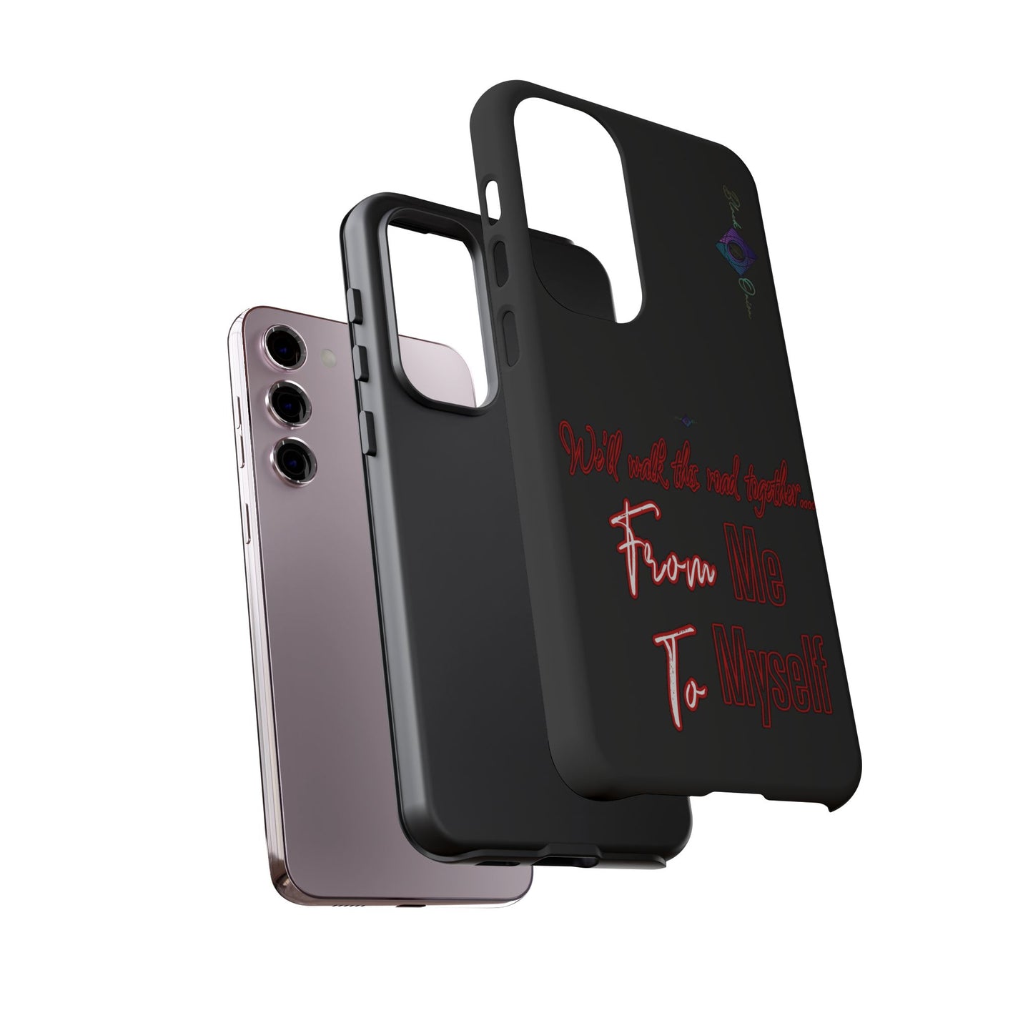 BlackOnion Brand New Phone Case - with Motivational Workout Motif’We’ll walk ‘💪🔥🫵