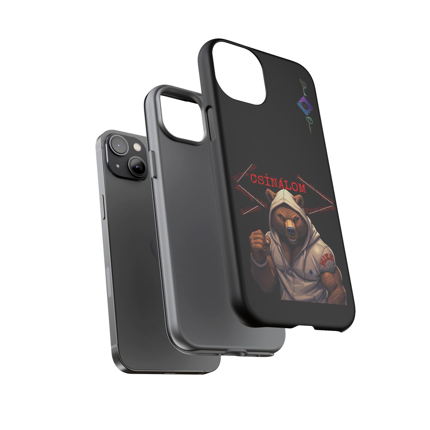 BlackOnion Brand New Phone Case - with Motivational Workout Motif ‘Csinálom ‘💪🔥🫵