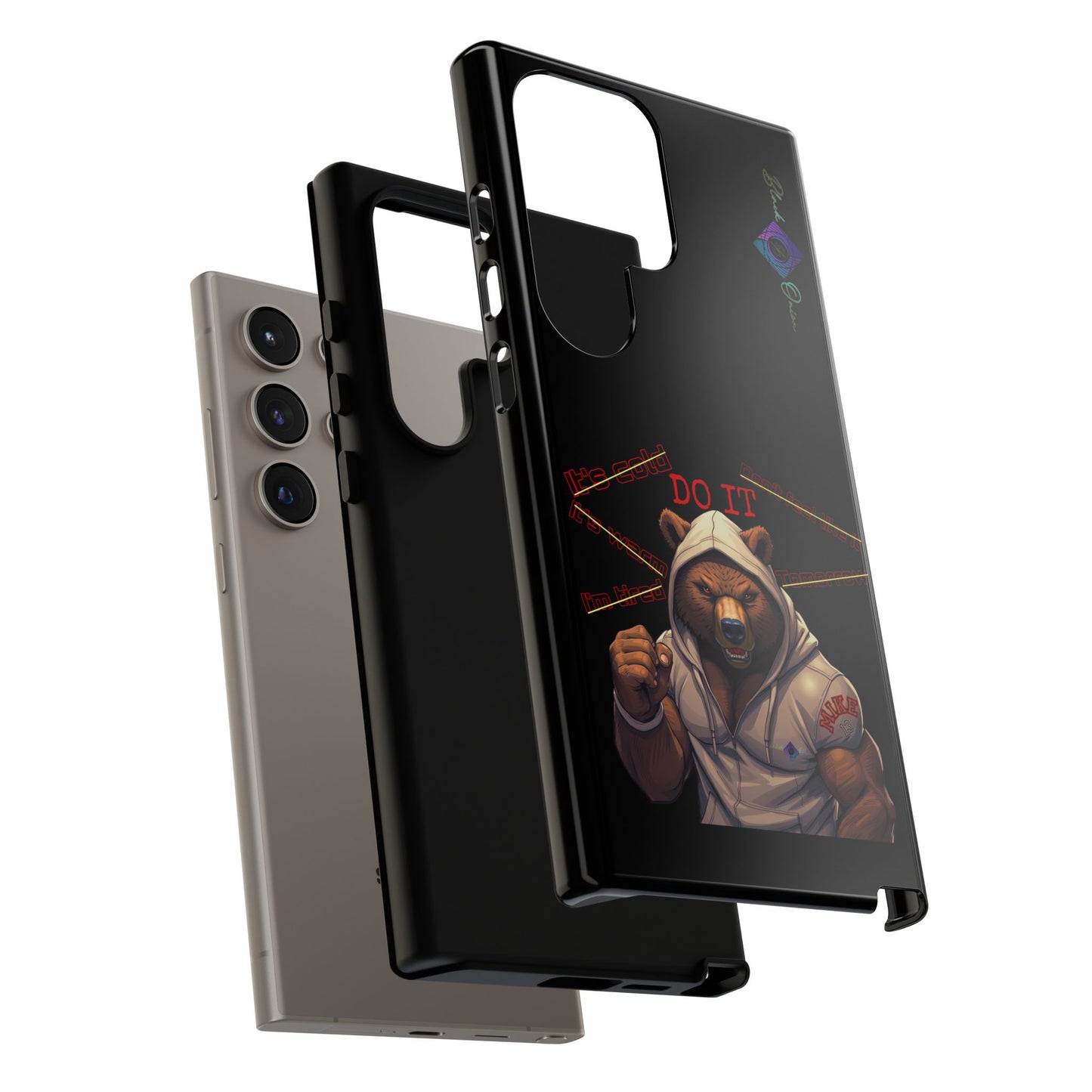 BlackOnion Brand New Phone Case - with Motivational Workout Motif’Do it ‘💪🔥🫵