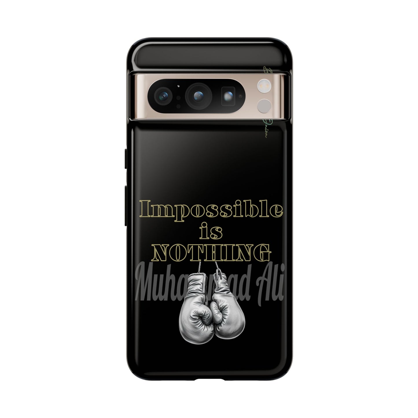 BlackOnion Brand New Phone Case - with Motivational Workout Motif ’Impossible ‘💪🔥🫵