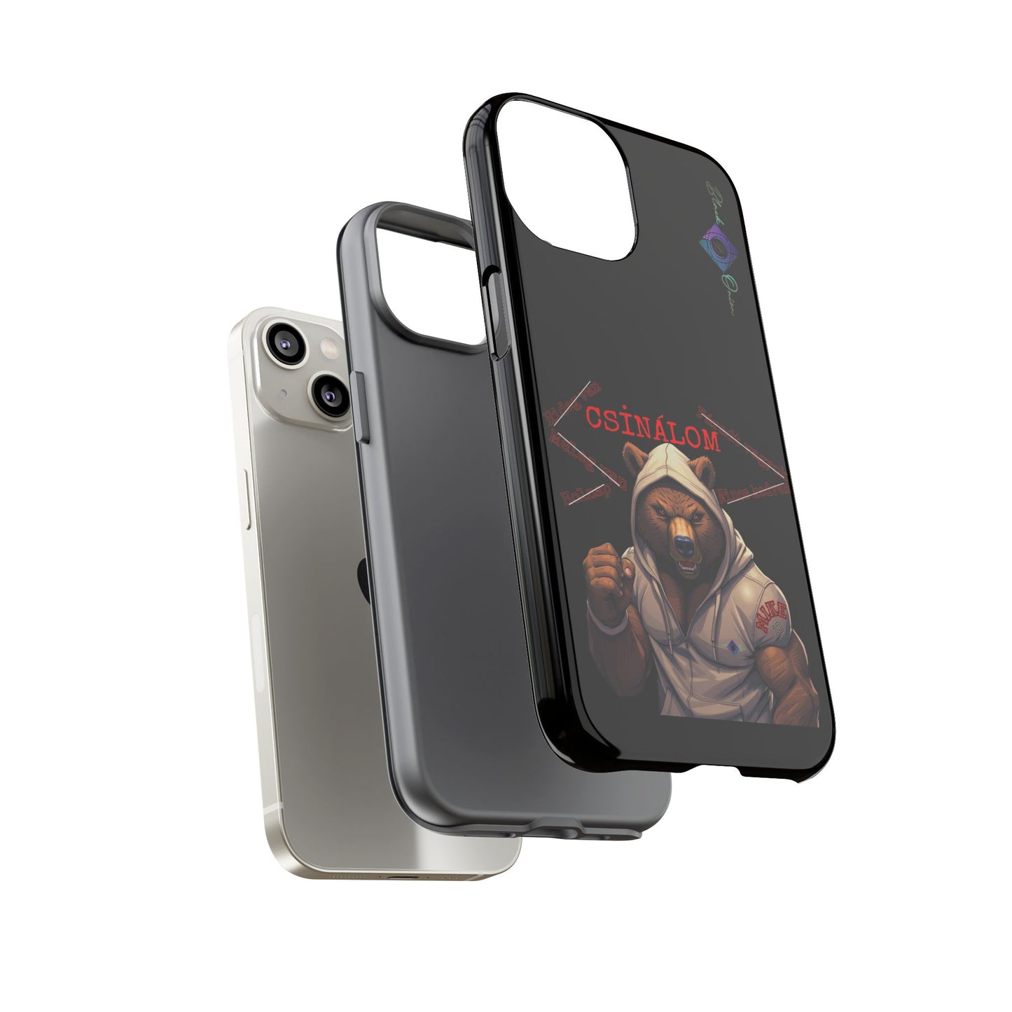 BlackOnion Brand New Phone Case - with Motivational Workout Motif ‘Csinálom ‘💪🔥🫵