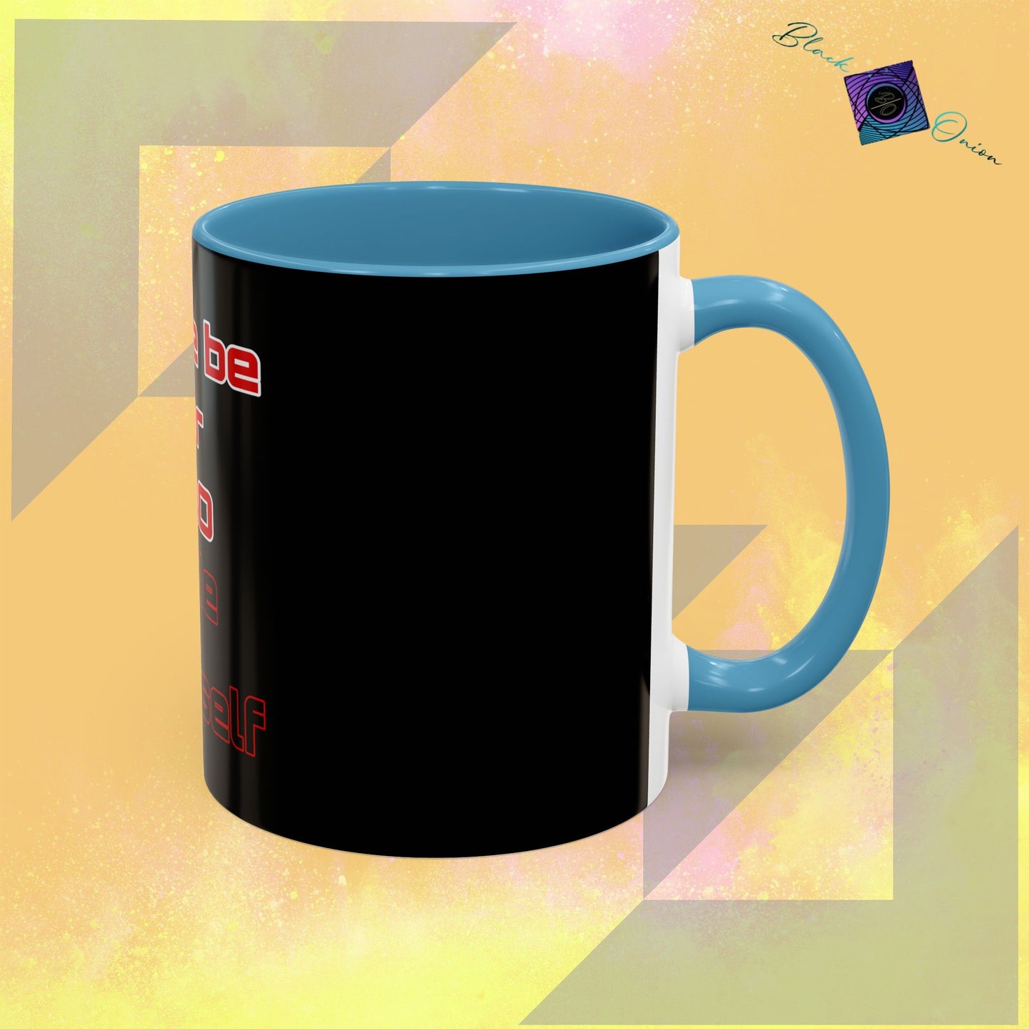 BlackOnion Coffee Mug - 11oz with Workout Motif ‘Let me be your Hero’🔥💪🫵