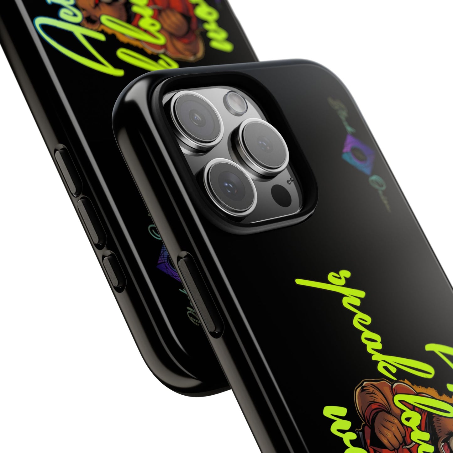 BlackOnion Brand New Phone Case - with Motivational Workout Motif ‘Actions speak lauder ‘💪🔥🫵