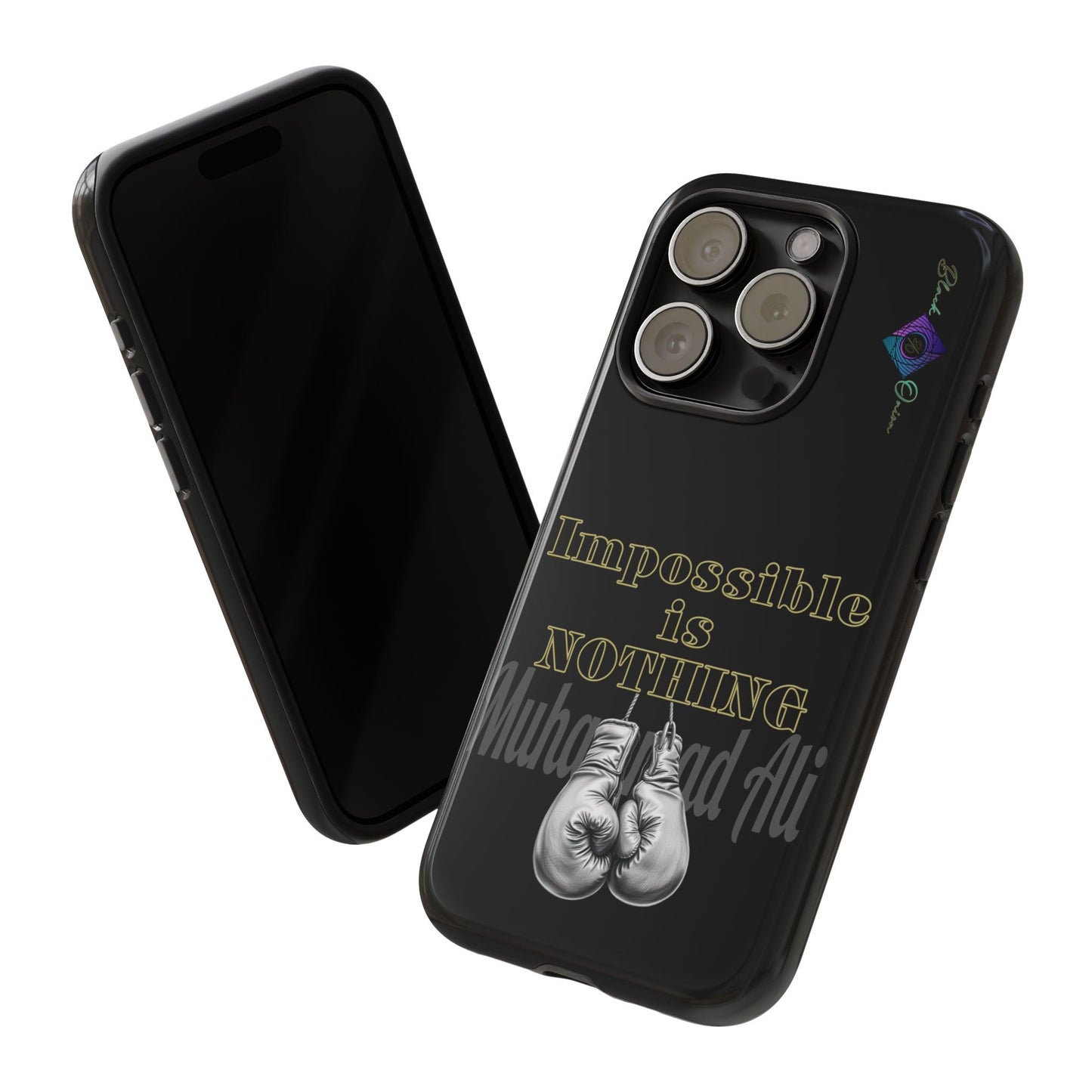 BlackOnion Brand New Phone Case - with Motivational Workout Motif ’Impossible ‘💪🔥🫵