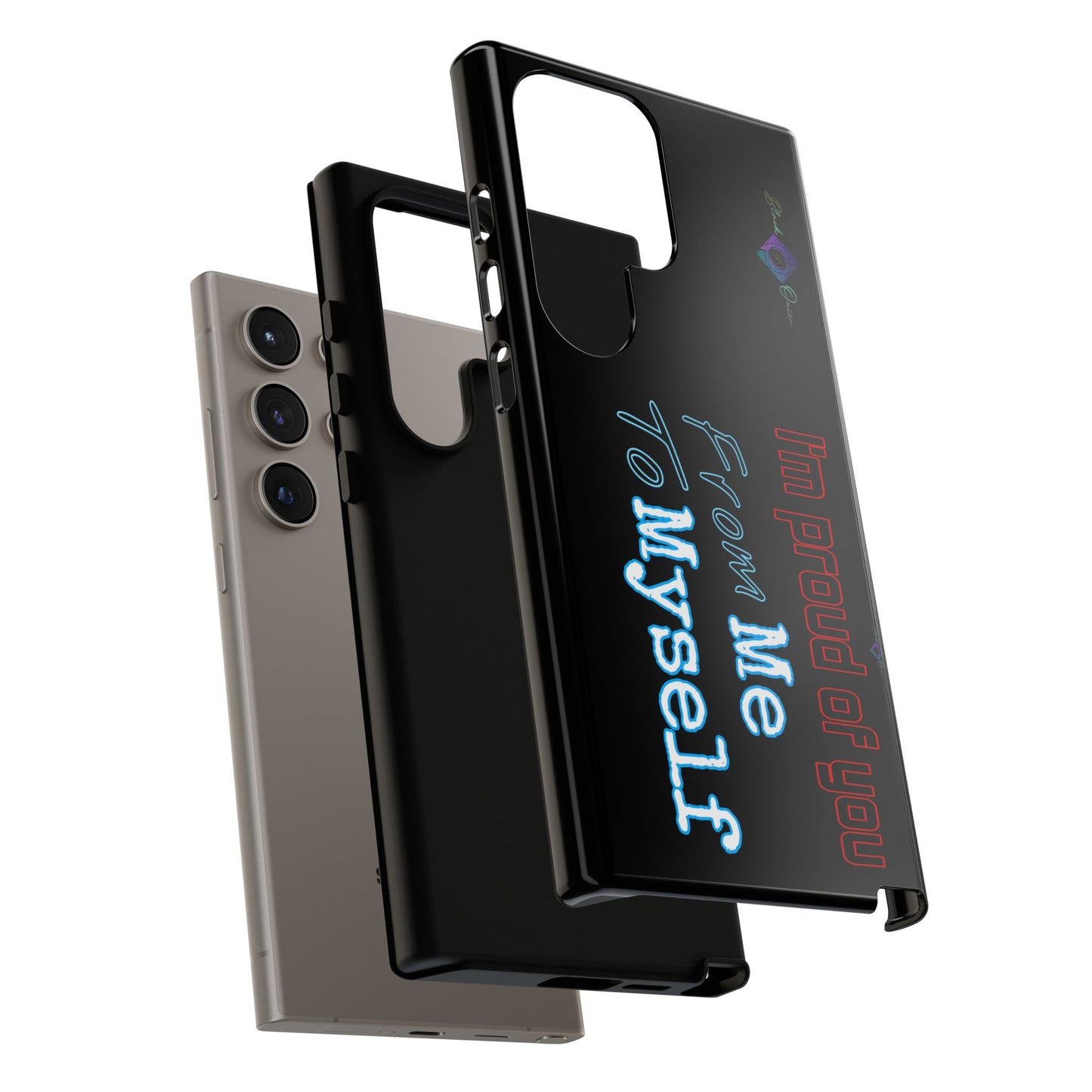 BlackOnion Brand New Phone Case - with Motivational Workout Motif’I’m proud of you ‘💪🔥🫵