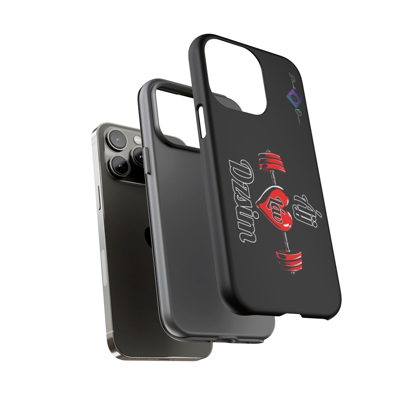 BlackOnion Brand New Phone Case - with Motivational Workout Motif’Ájj Láv Dzsim ‘💪🔥🫵