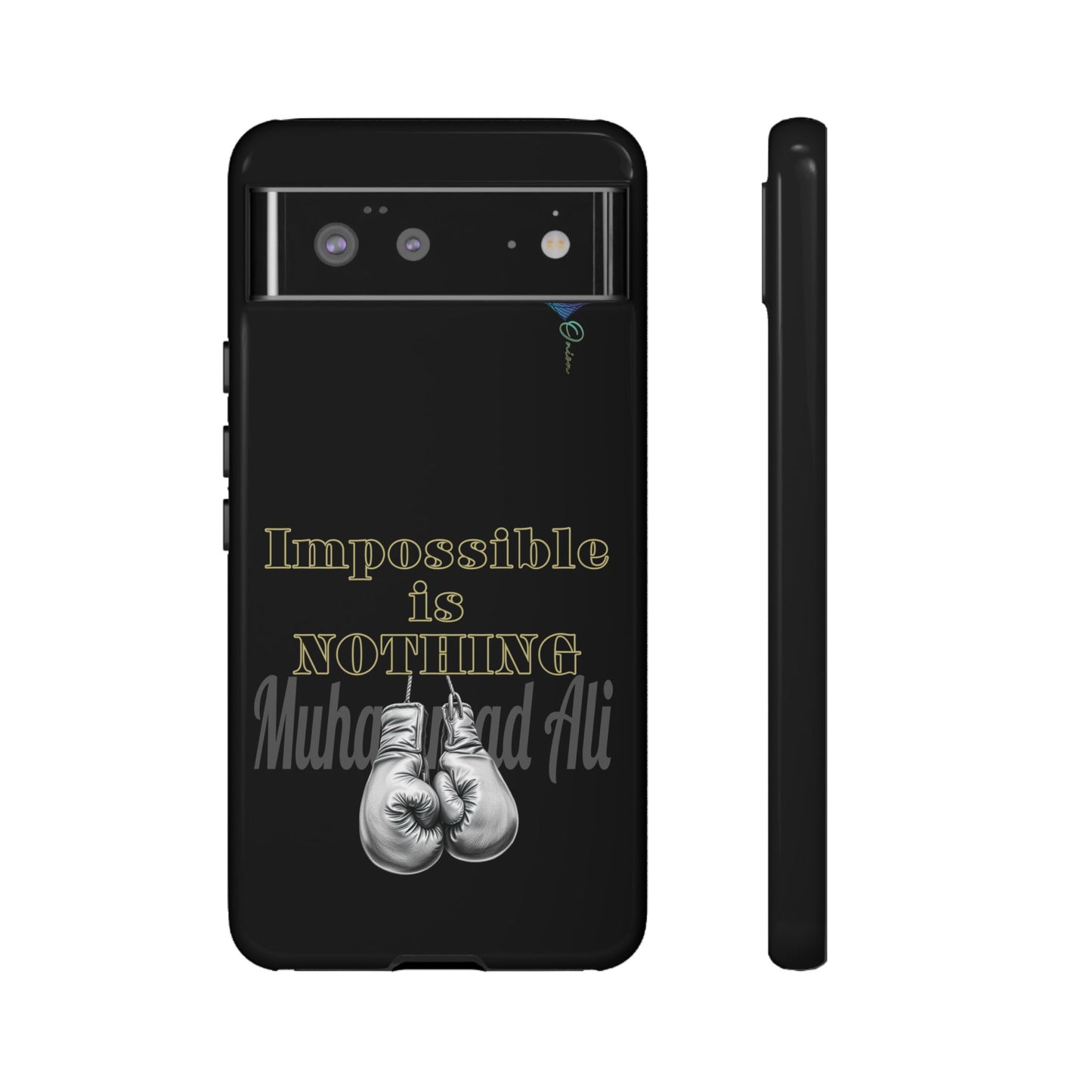BlackOnion Brand New Phone Case - with Motivational Workout Motif ’Impossible ‘💪🔥🫵
