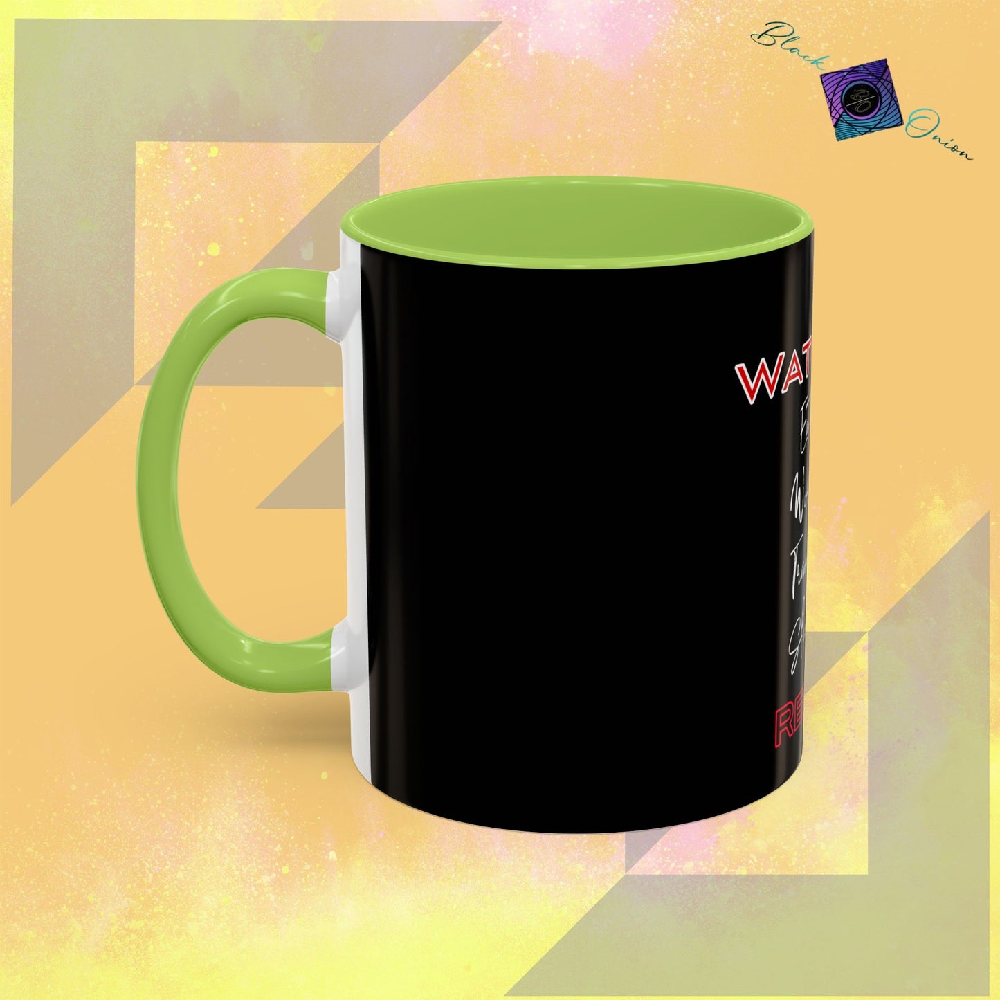 BlackOnion Coffee Mug Serial 2 with Workout Motif ‘Watch me’🫵🔥💪