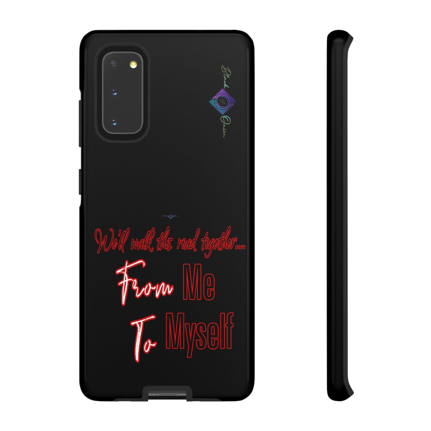 BlackOnion Brand New Phone Case - with Motivational Workout Motif’We’ll walk ‘💪🔥🫵
