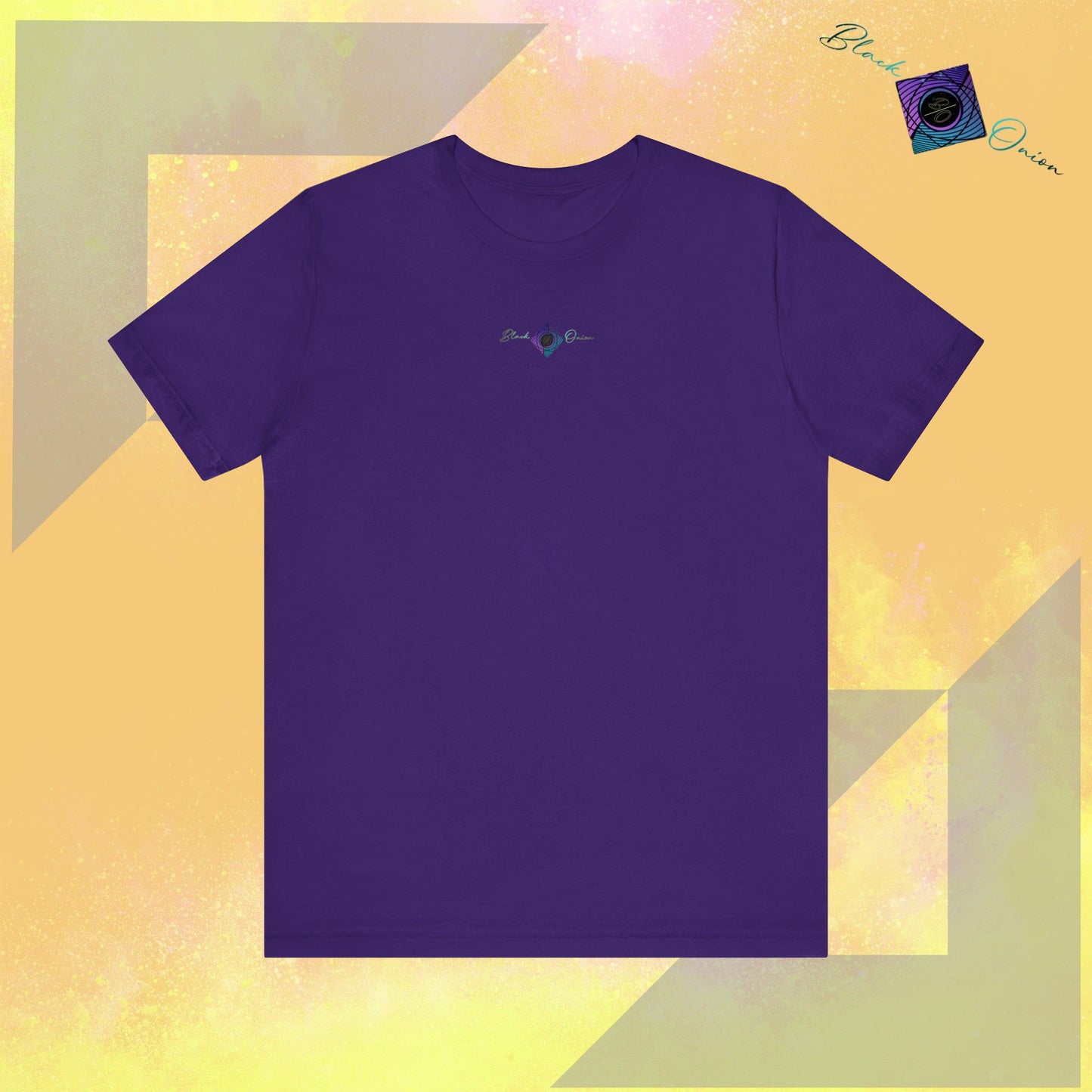 BlackOnion T-Shirt with Workout Motif “Don't Think About It, Go For It!” V3 💪🔥🫵