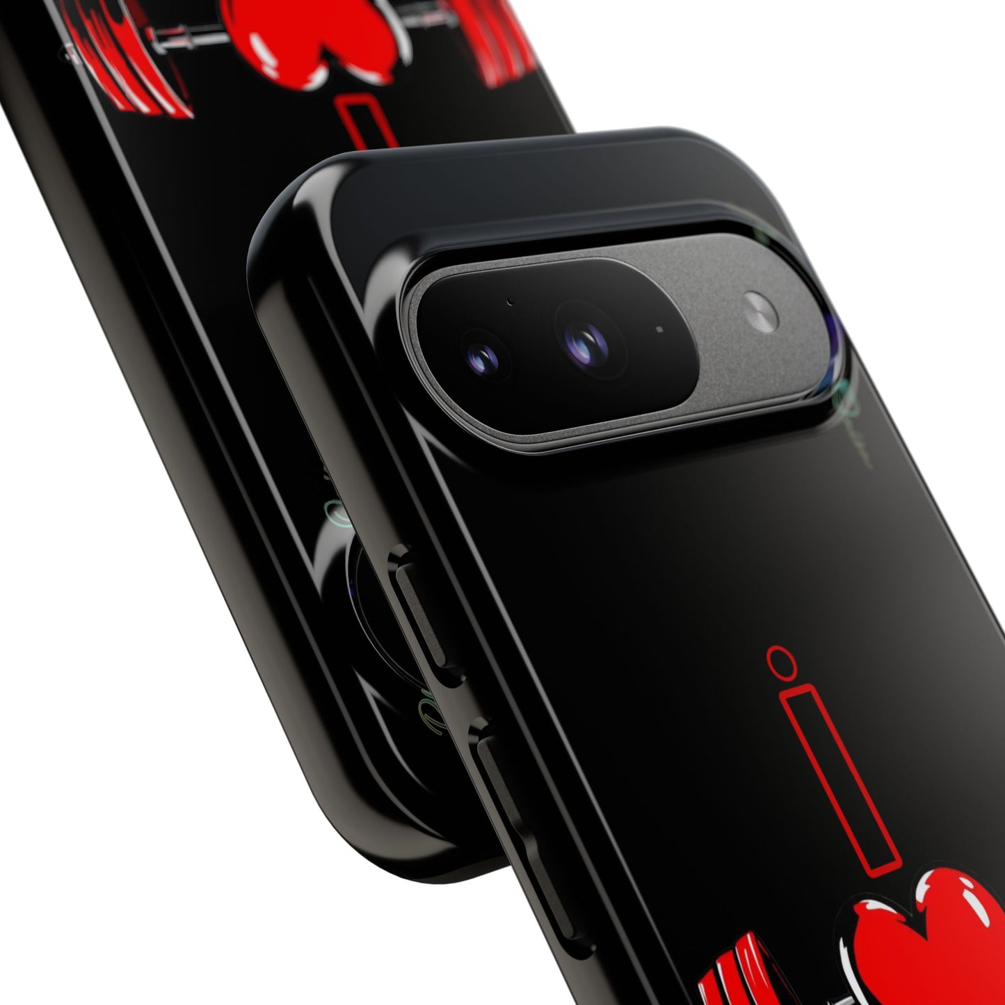 BlackOnion Brand New Phone Case - with Motivational Workout Motif’I Love Gym ‘💪🔥🫵