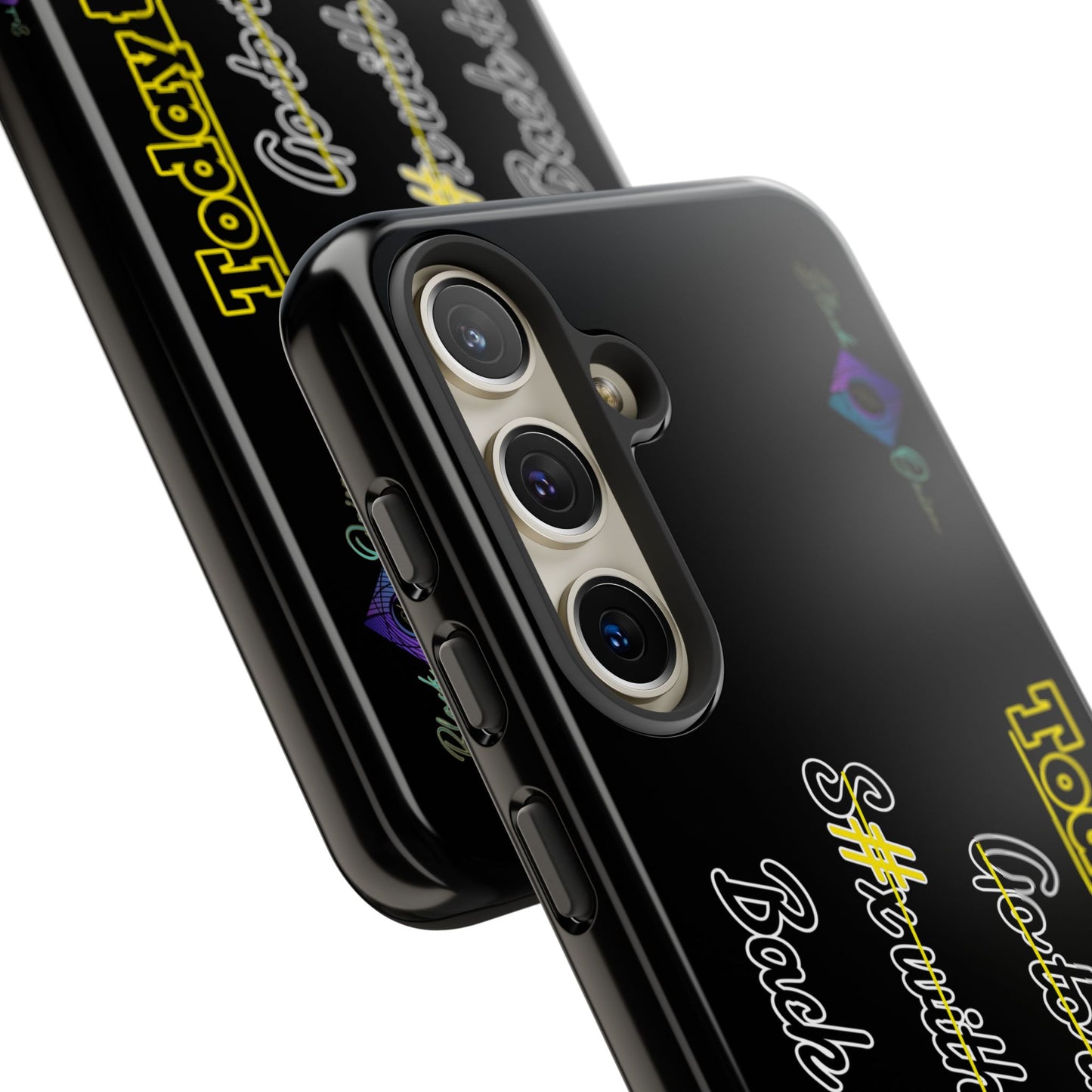 BlackOnion Brand New Phone Case - with Motivational Workout Motif’Today to do list ‘💪🔥🫵