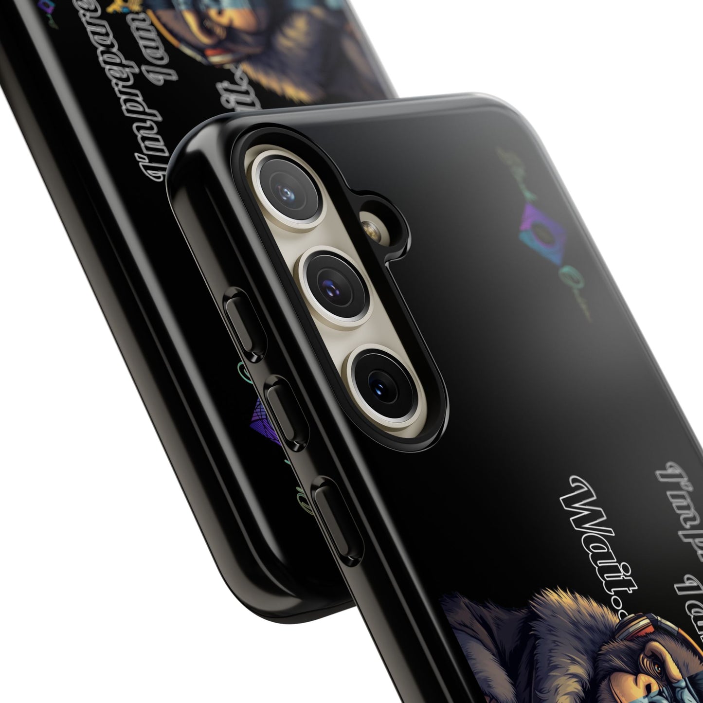 BlackOnion Brand New Phone Case - with Motivational Workout Motif’Victory 👑‘💪🔥🫵