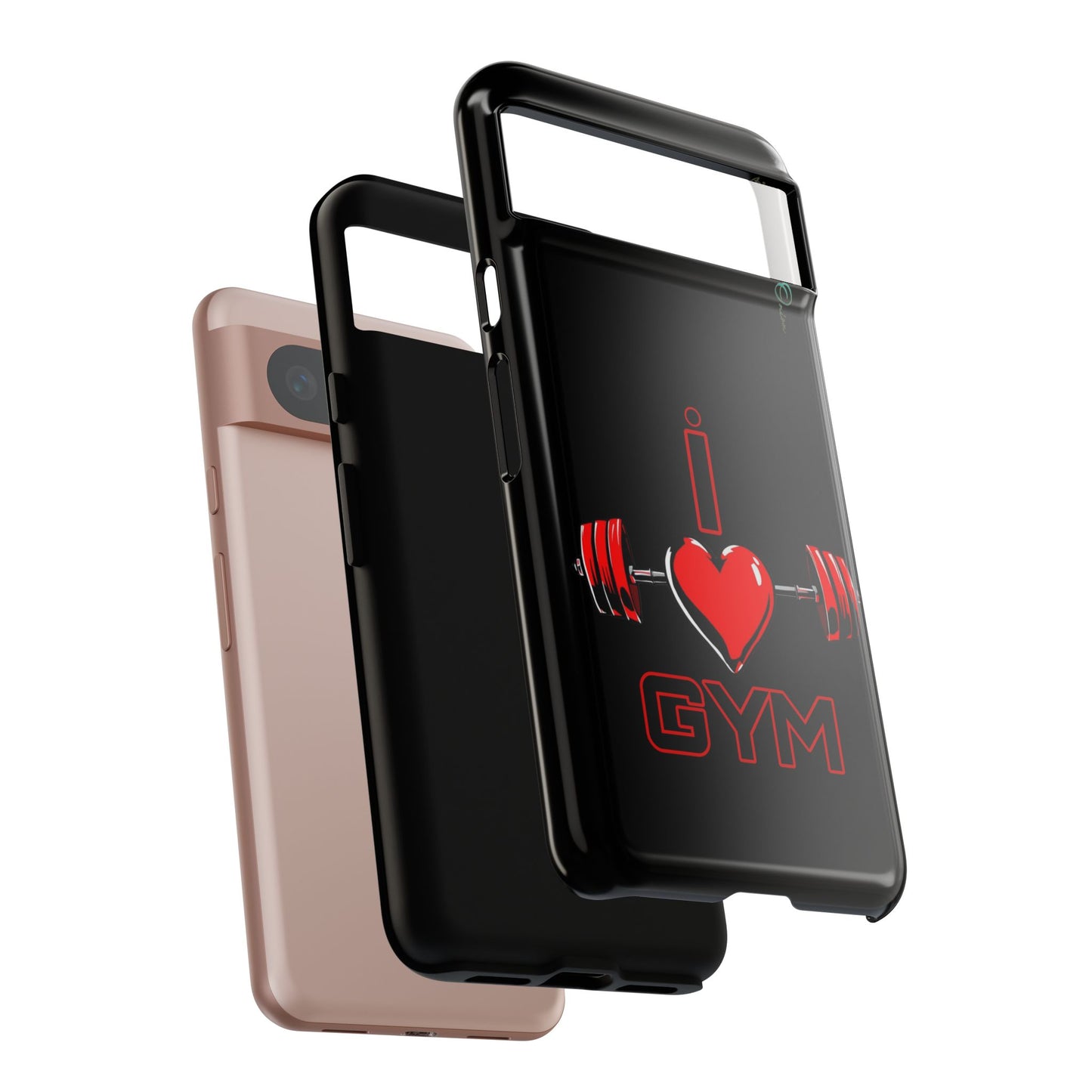 BlackOnion Brand New Phone Case - with Motivational Workout Motif’I Love Gym ‘💪🔥🫵