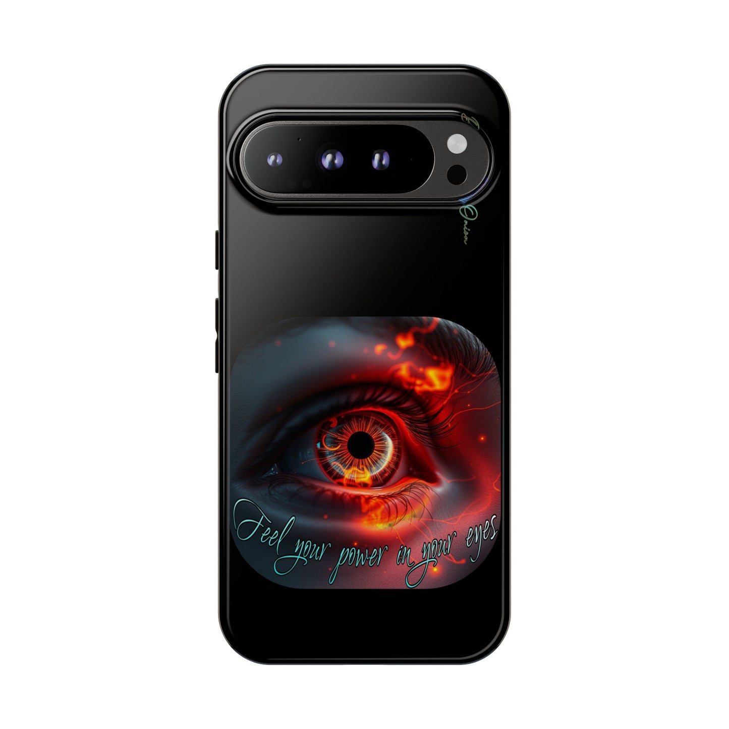 BlackOnion Brand New Phone Case - with Motivational Workout Motif ’Feel your power ‘💪🔥🫵