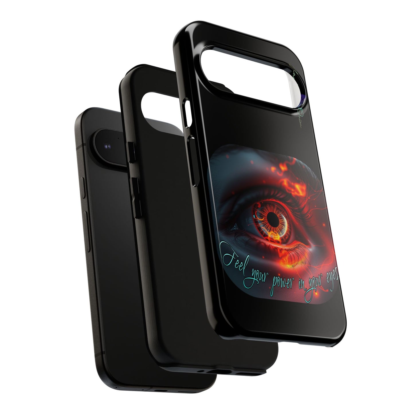 BlackOnion Brand New Phone Case - with Motivational Workout Motif ’Feel your power ‘💪🔥🫵