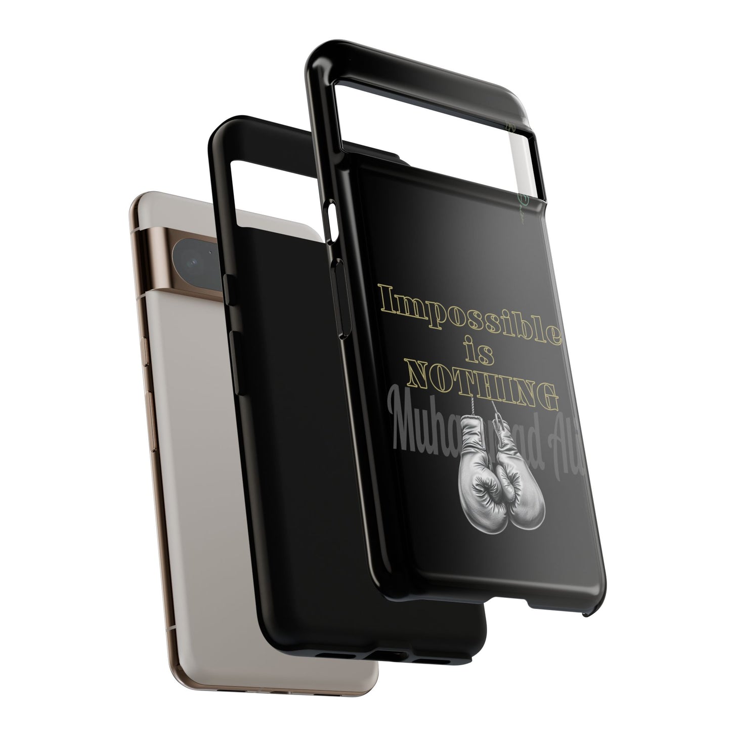 BlackOnion Brand New Phone Case - with Motivational Workout Motif ’Impossible ‘💪🔥🫵