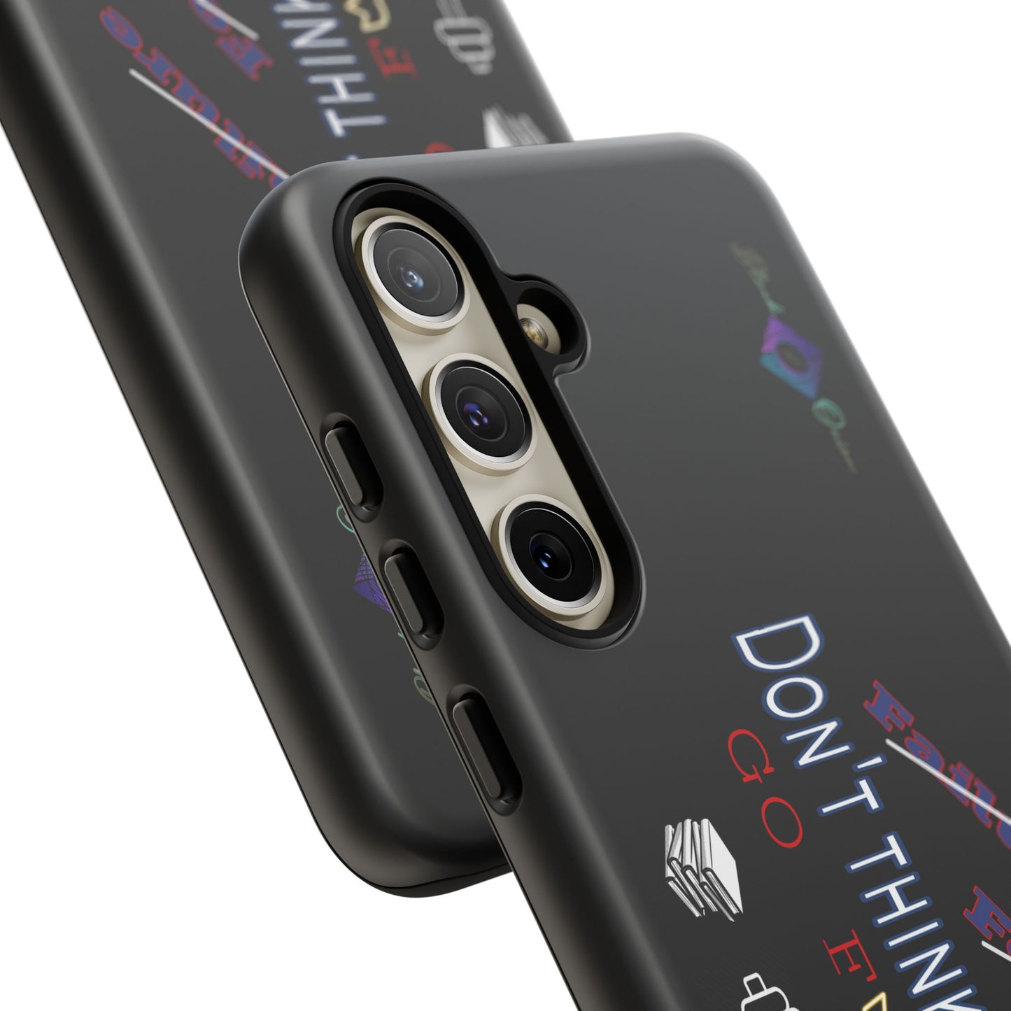 BlackOnion Brand New Phone Case - with Motivational Workout Motif’Don’t think ‘💪🔥🫵