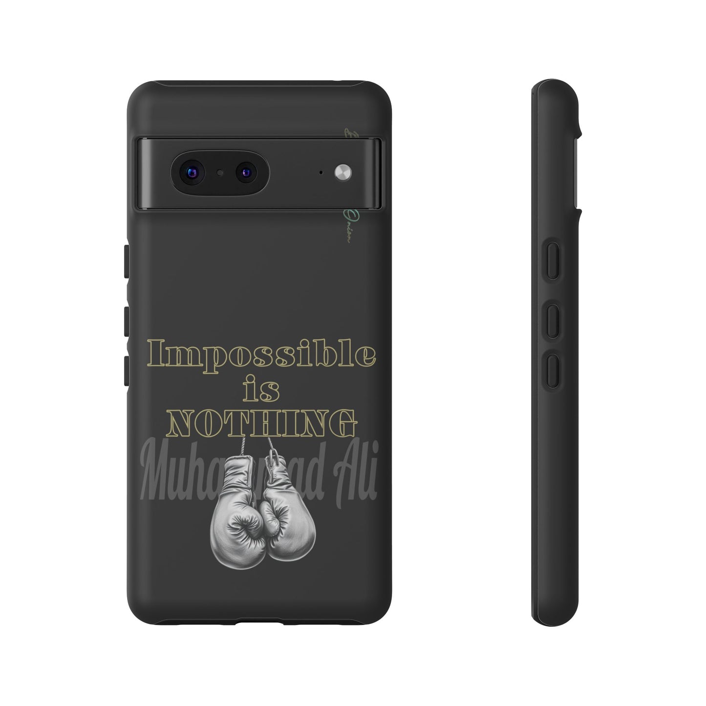 BlackOnion Brand New Phone Case - with Motivational Workout Motif ’Impossible ‘💪🔥🫵