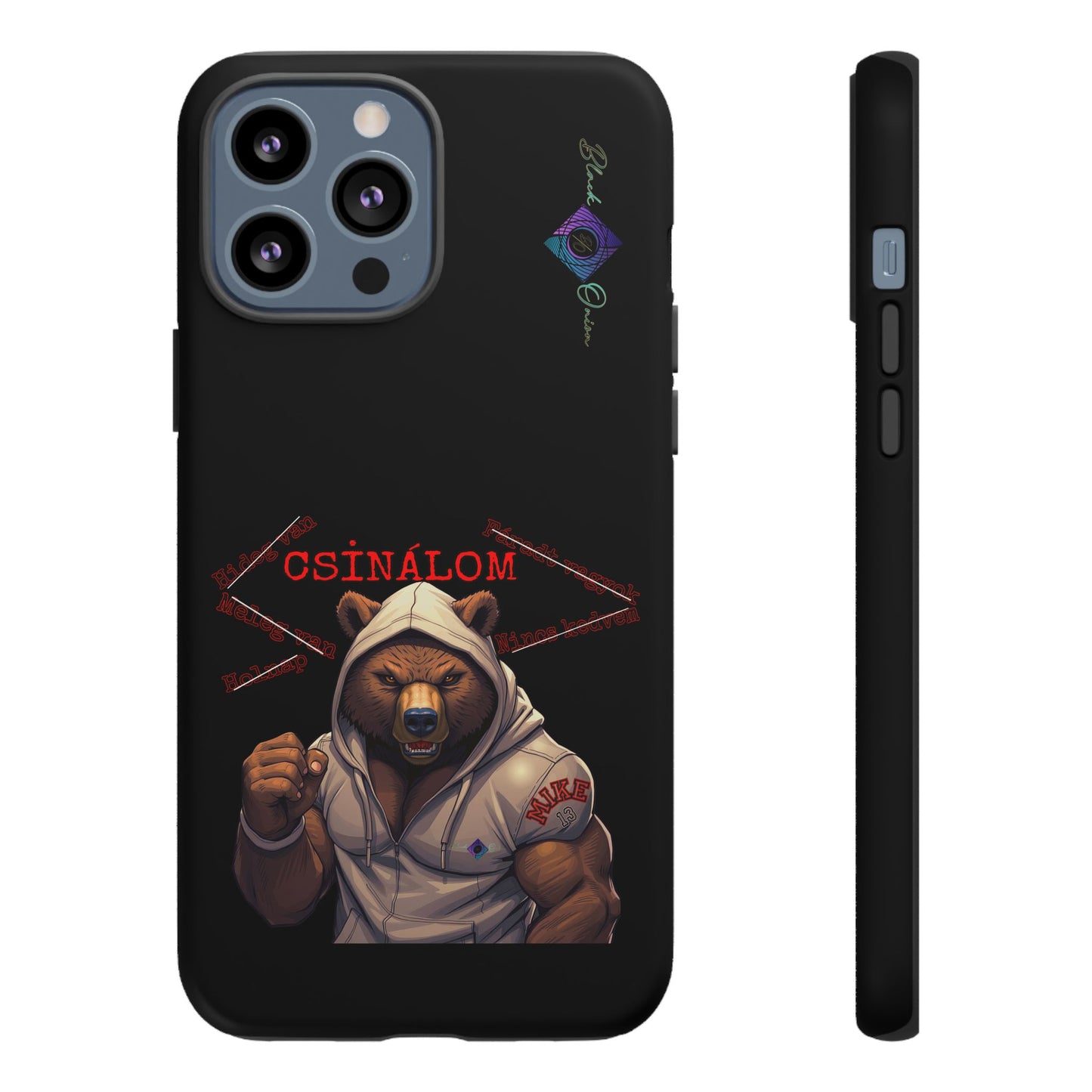 BlackOnion Brand New Phone Case - with Motivational Workout Motif ‘Csinálom ‘💪🔥🫵