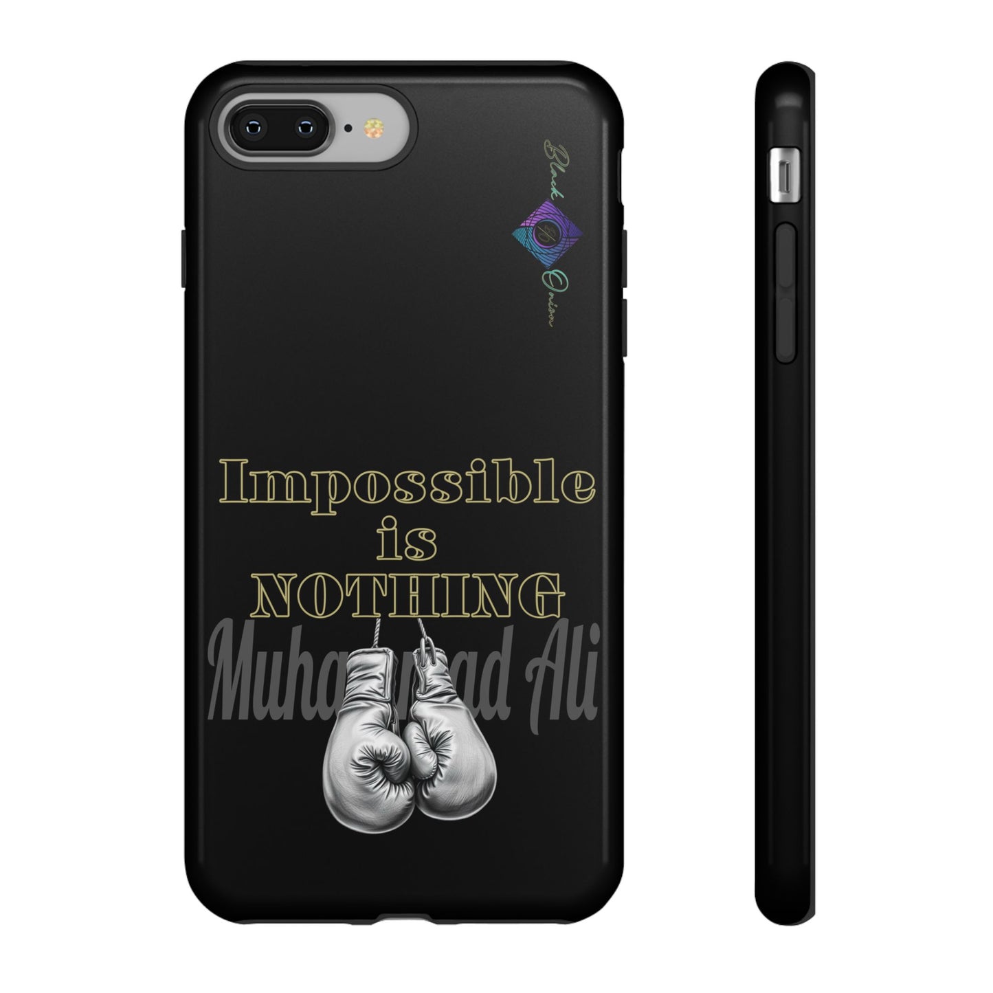 BlackOnion Brand New Phone Case - with Motivational Workout Motif ’Impossible ‘💪🔥🫵