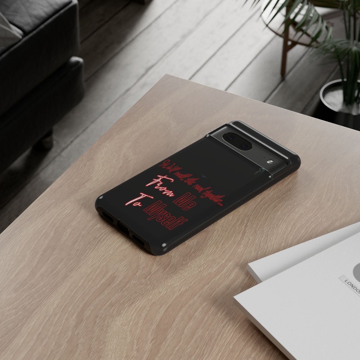 BlackOnion Brand New Phone Case - with Motivational Workout Motif’We’ll walk ‘💪🔥🫵