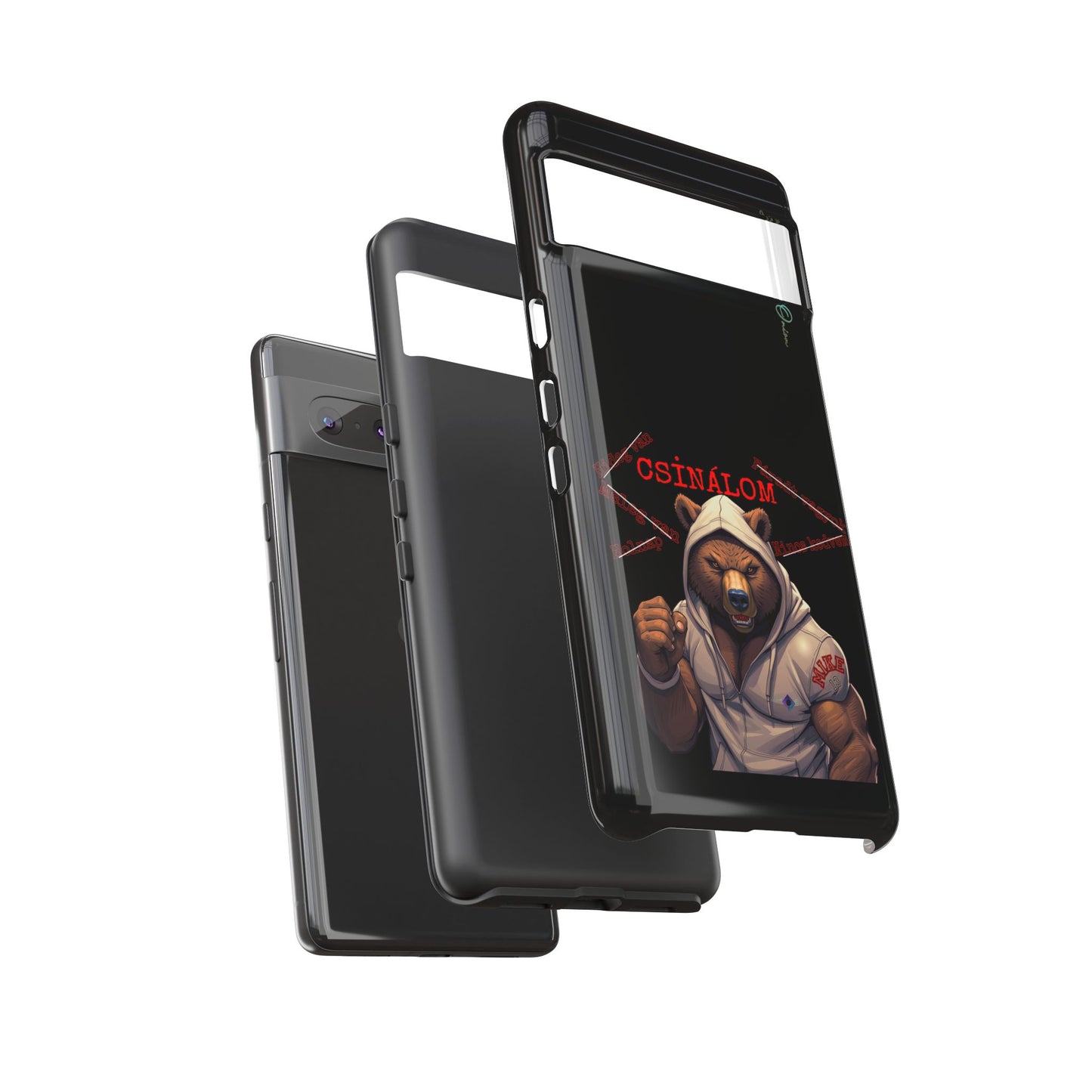 BlackOnion Brand New Phone Case - with Motivational Workout Motif ‘Csinálom ‘💪🔥🫵