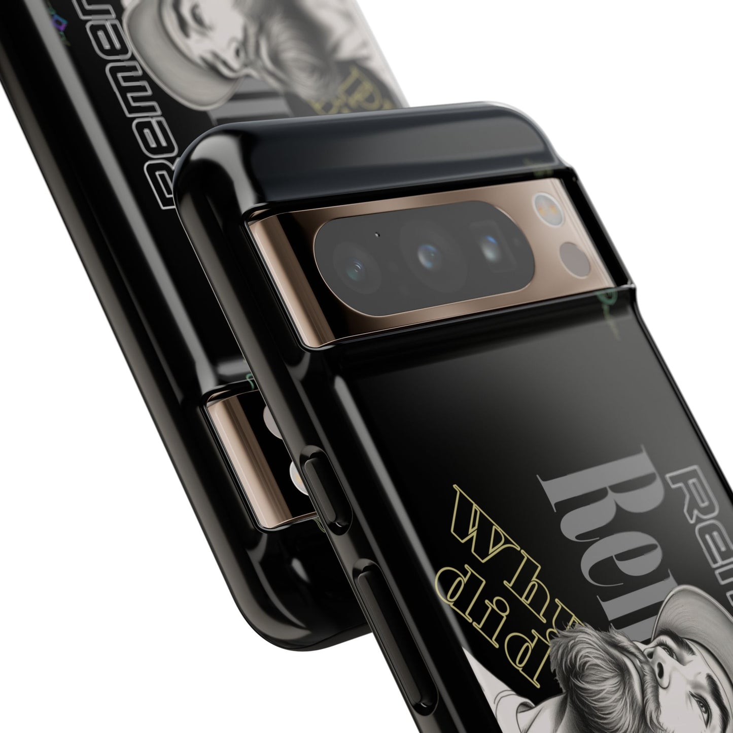 BlackOnion Brand New Phone Case - with Motivational Workout Motif’Remember ‘💪🔥🫵