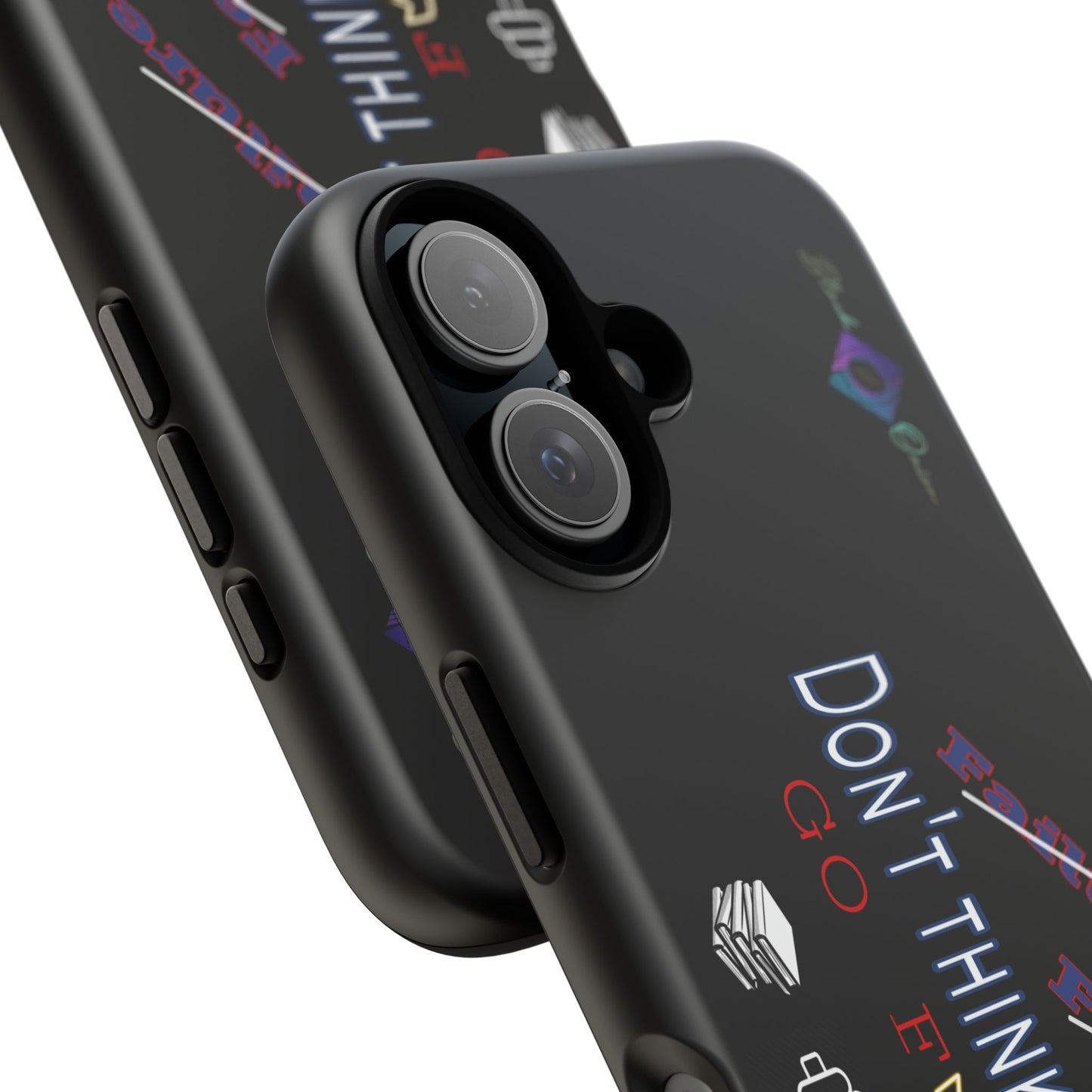 BlackOnion Brand New Phone Case - with Motivational Workout Motif’Don’t think ‘💪🔥🫵