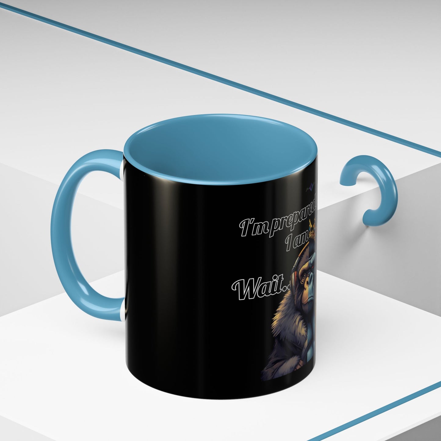 BlackOnion Coffee Mug 2 with Workout Motif ‘Victory V2’🫵🔥💪