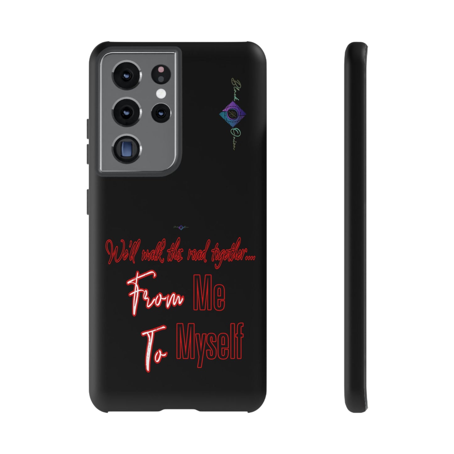 BlackOnion Brand New Phone Case - with Motivational Workout Motif’We’ll walk ‘💪🔥🫵