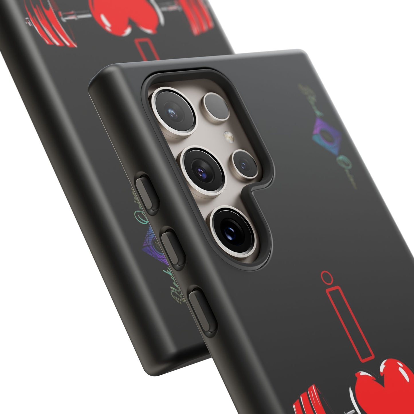 BlackOnion Brand New Phone Case - with Motivational Workout Motif’I Love Gym ‘💪🔥🫵