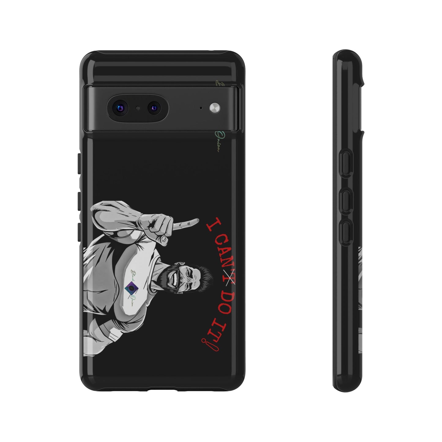 BlackOnion Brand New Phone Case - with Motivational Workout Motif’I Can Do It ‘💪🔥🫵