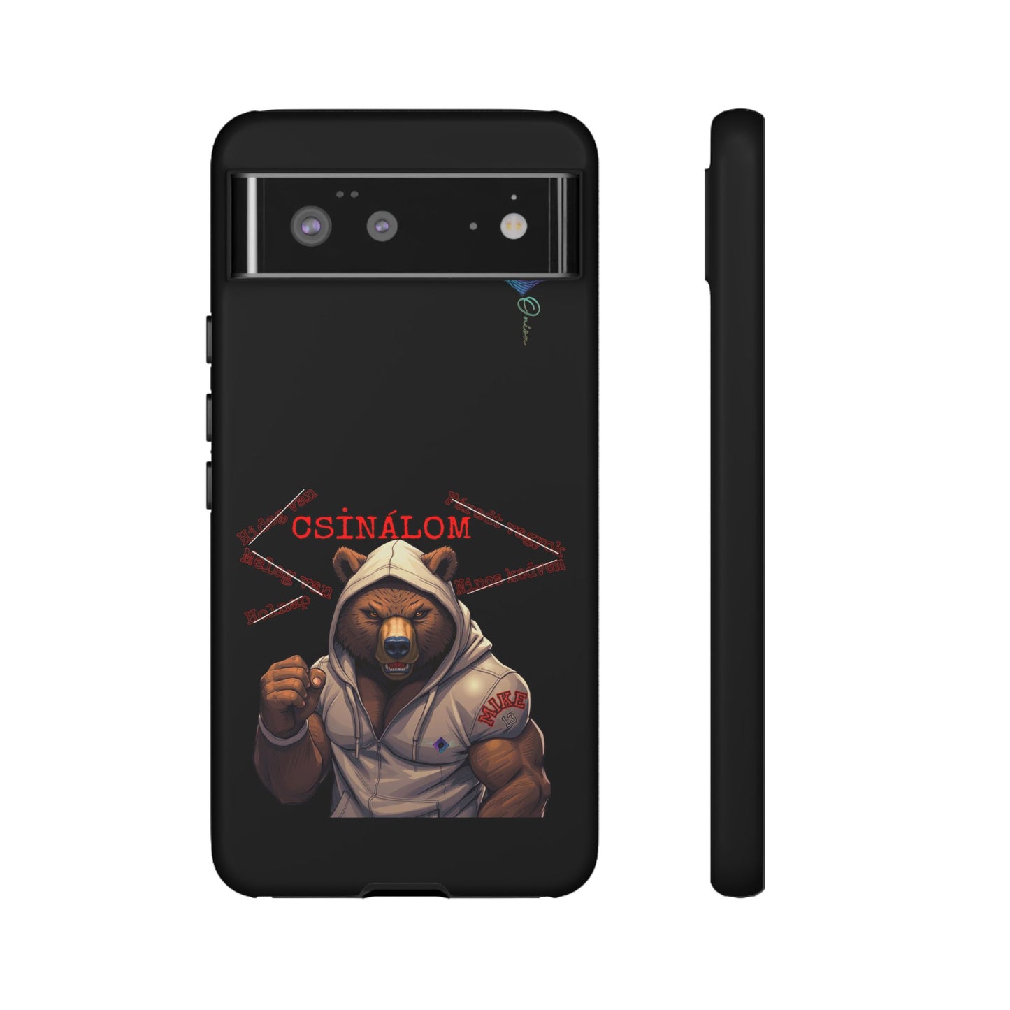 BlackOnion Brand New Phone Case - with Motivational Workout Motif ‘Csinálom ‘💪🔥🫵
