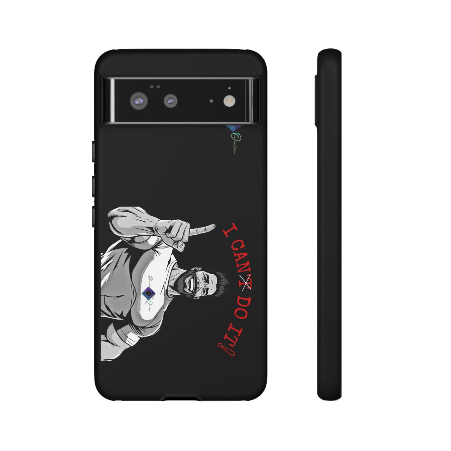 BlackOnion Brand New Phone Case - with Motivational Workout Motif’I Can Do It ‘💪🔥🫵