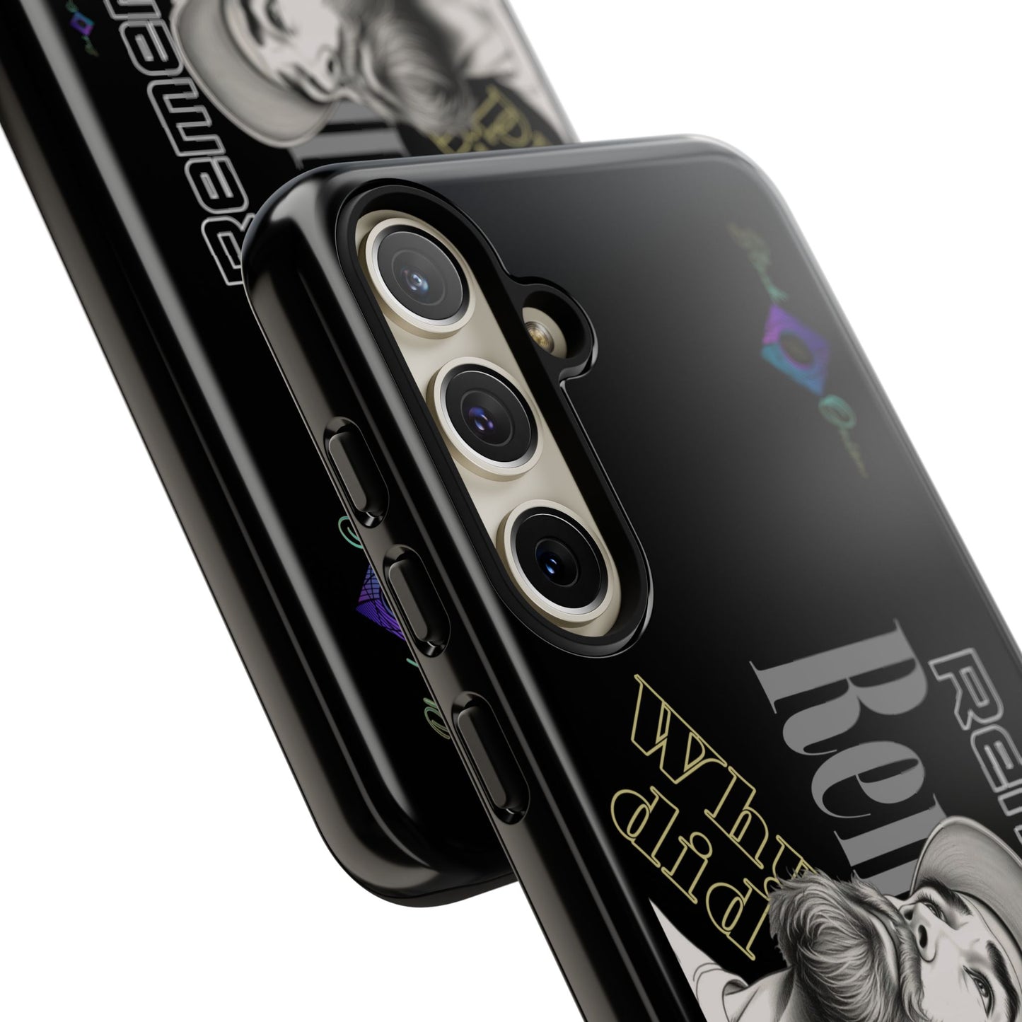 BlackOnion Brand New Phone Case - with Motivational Workout Motif’Remember ‘💪🔥🫵