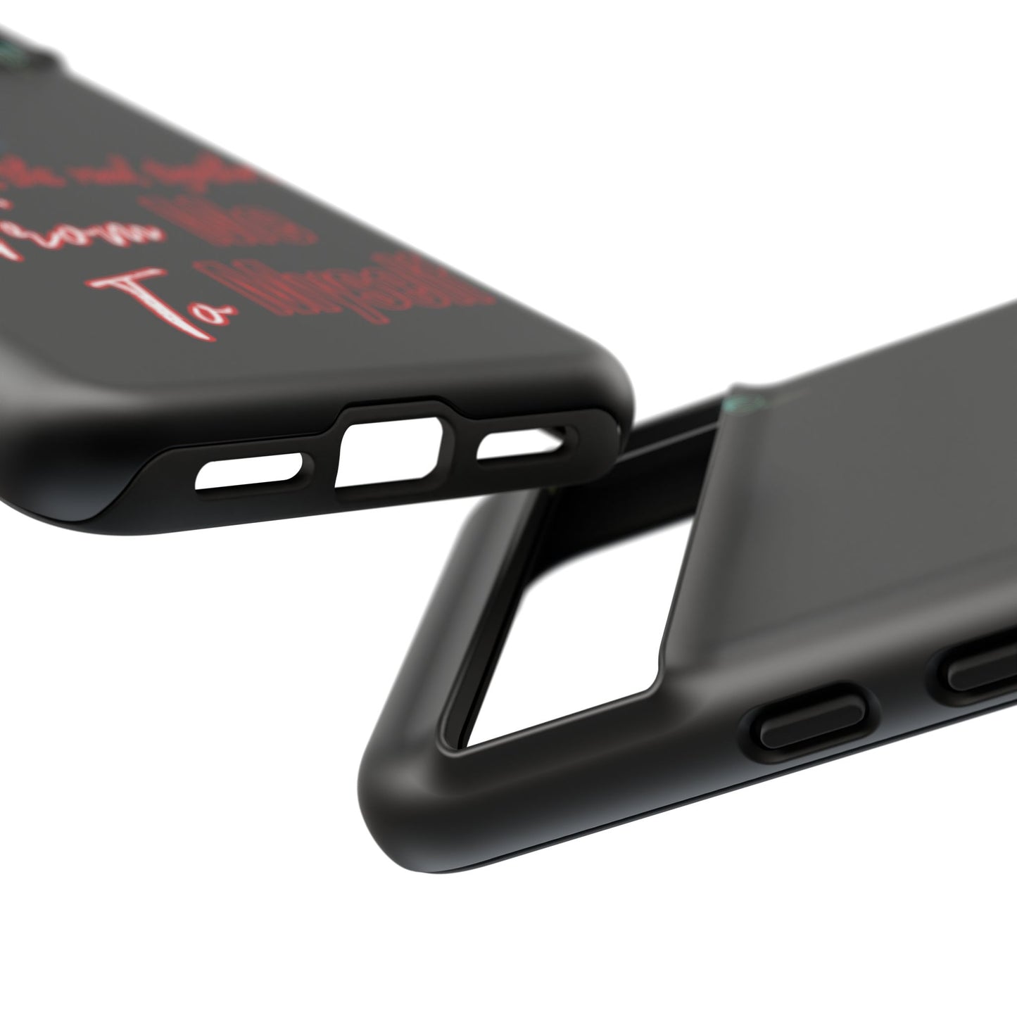 BlackOnion Brand New Phone Case - with Motivational Workout Motif’We’ll walk ‘💪🔥🫵
