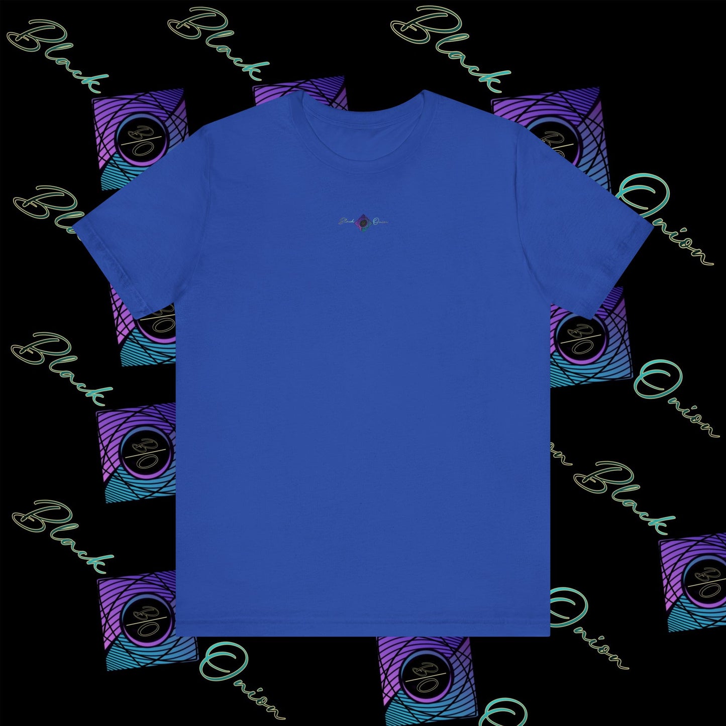 BlackOnion T-Shirt with Workout Motif “Don't Think About It, Go For It!” V4 💪🔥🫵