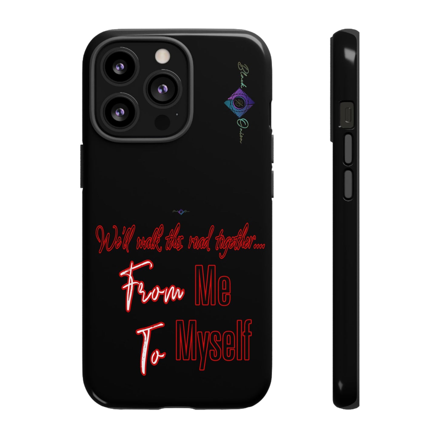 BlackOnion Brand New Phone Case - with Motivational Workout Motif’We’ll walk ‘💪🔥🫵